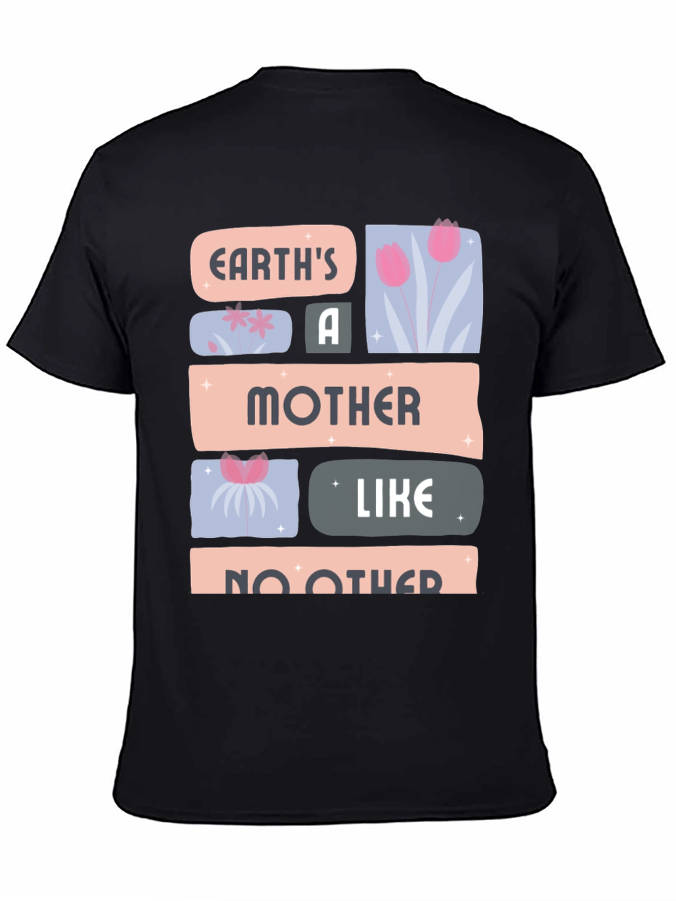 Earths Mother Black Graphic Tee
