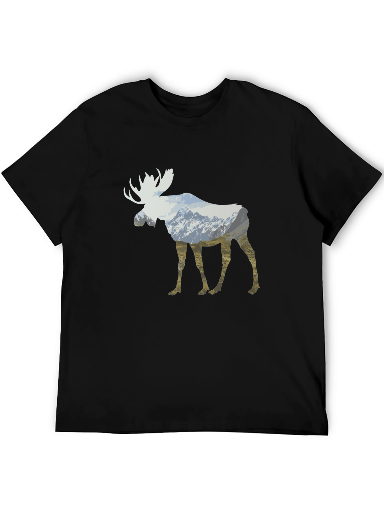 Moose Mountain T-Shirt - Nature Inspired Graphic Tee