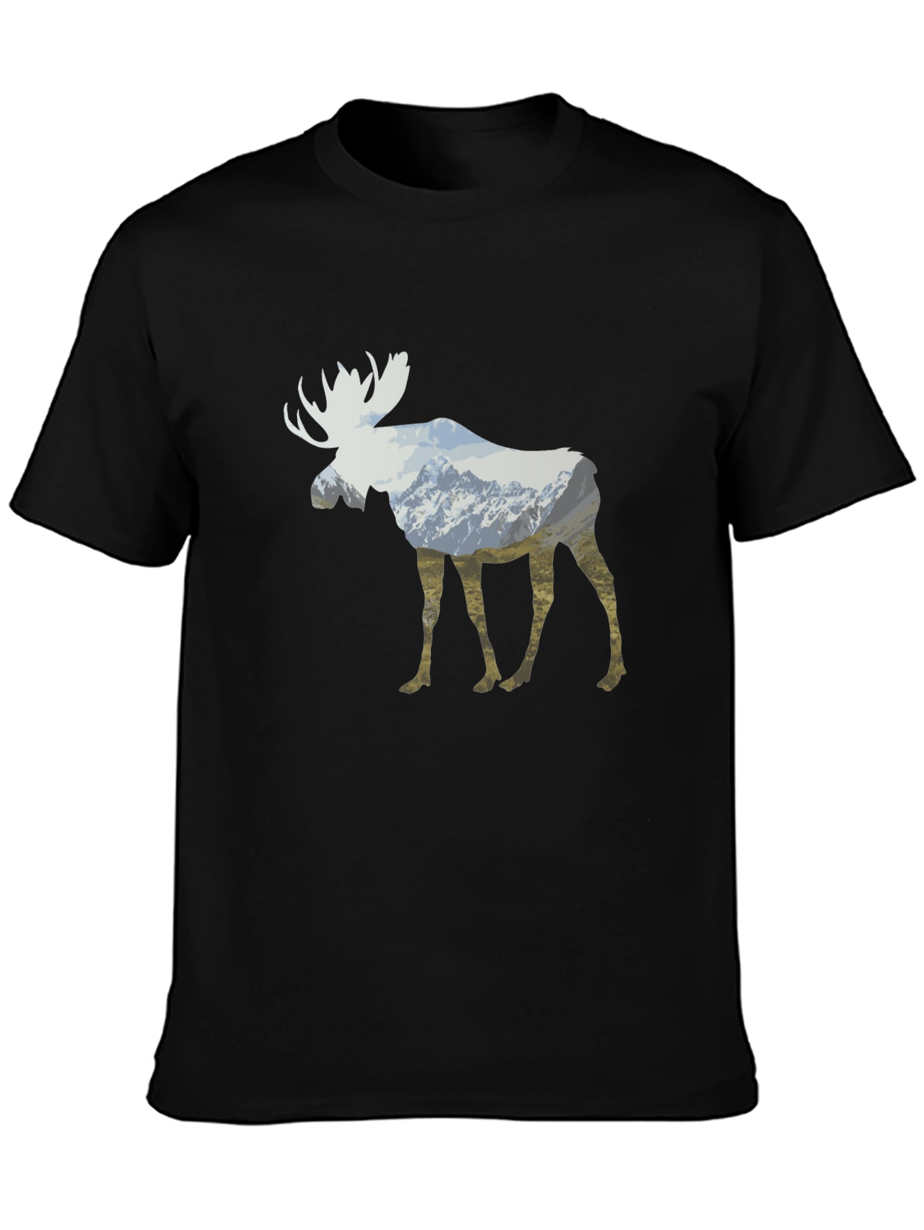 Moose Mountain T-Shirt - Nature Inspired Graphic Tee