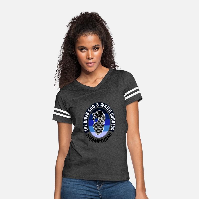 NYAMINYAMI OVARAL BLUE FRONT PRINT