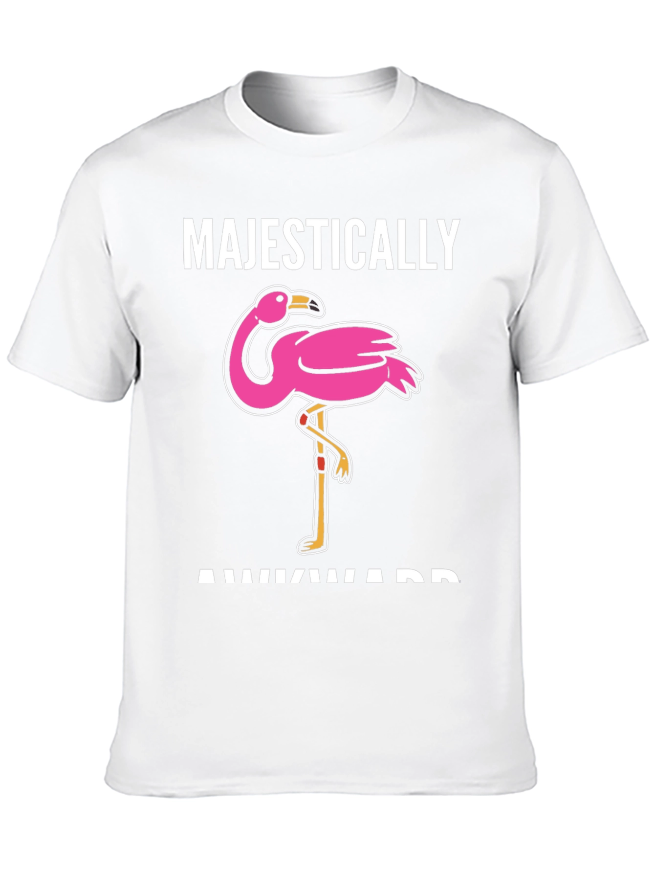Majestically Awkward Flamingo T-Shirt