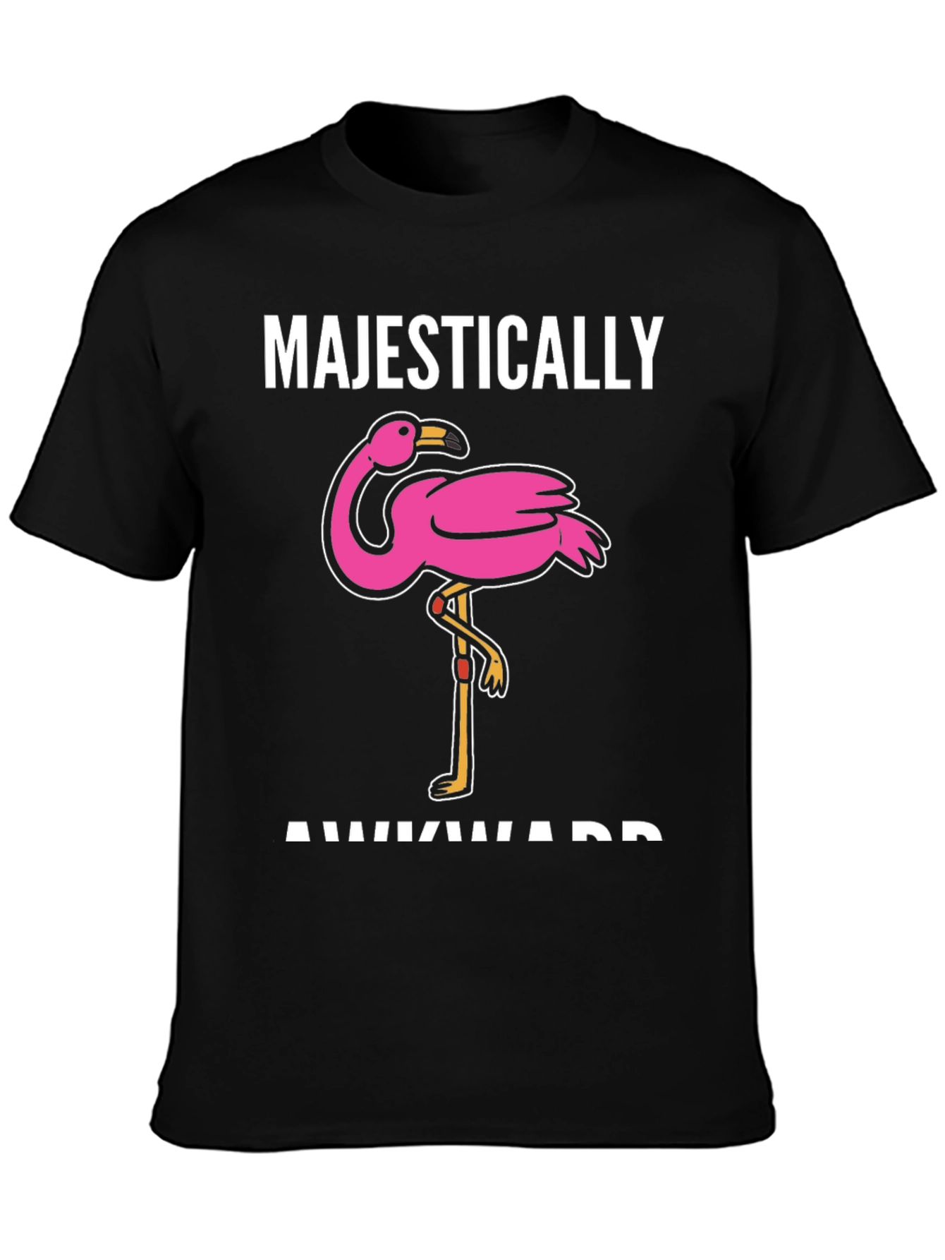 Majestically Awkward Flamingo T-Shirt