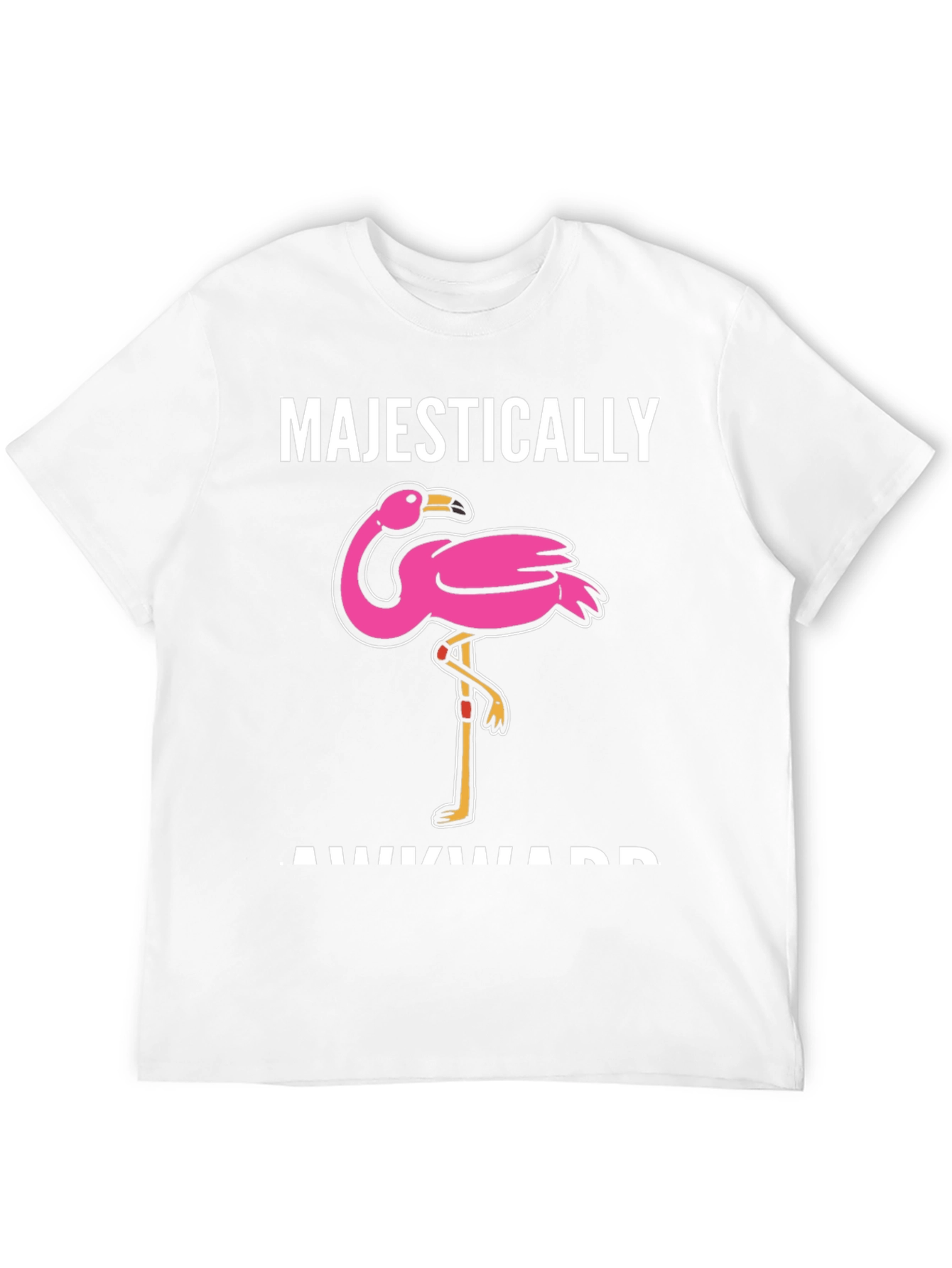 Majestically Awkward Flamingo T-Shirt