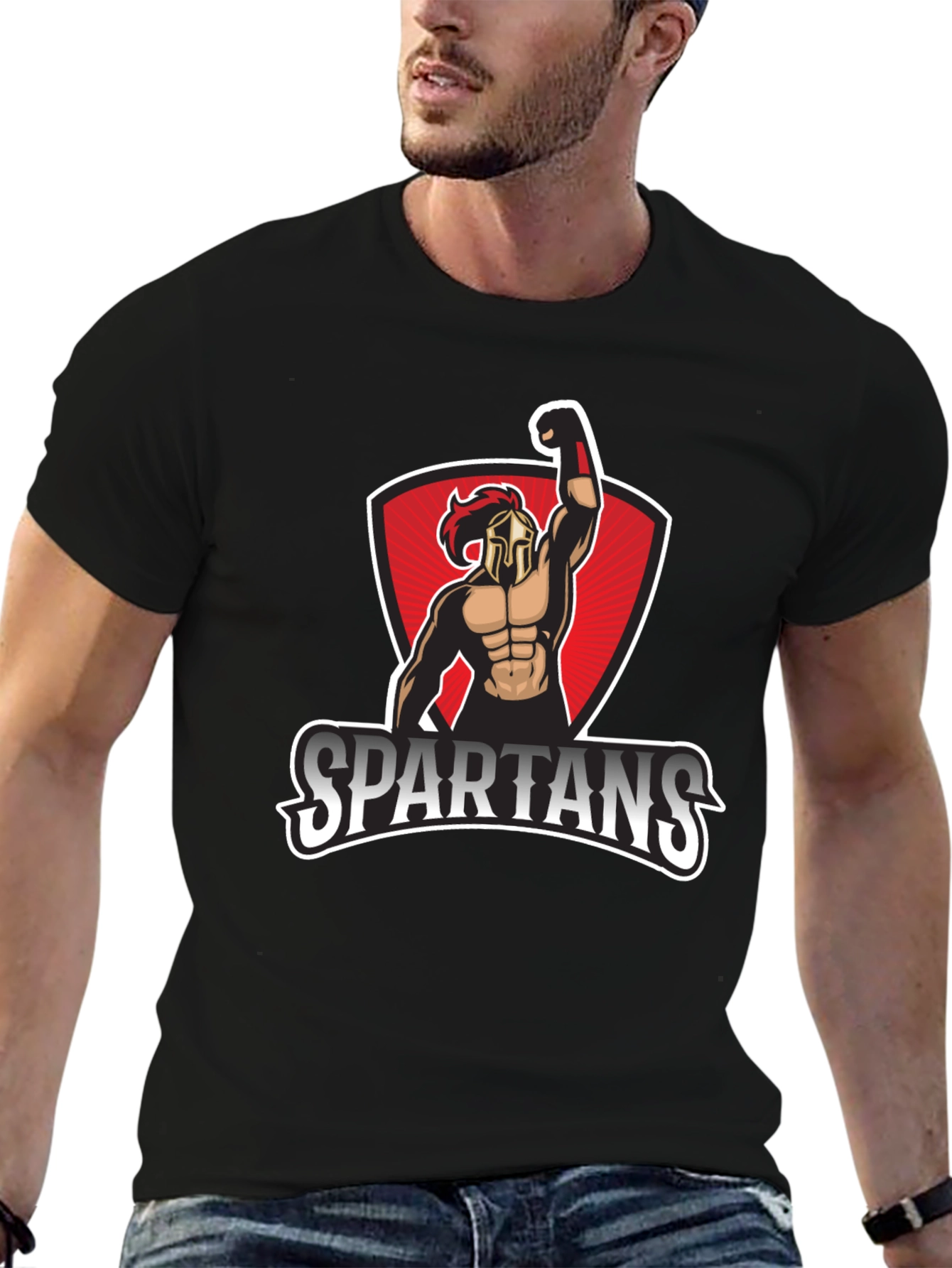 Spartans Graphic T-Shirt - Bold Design Comfortable Fit