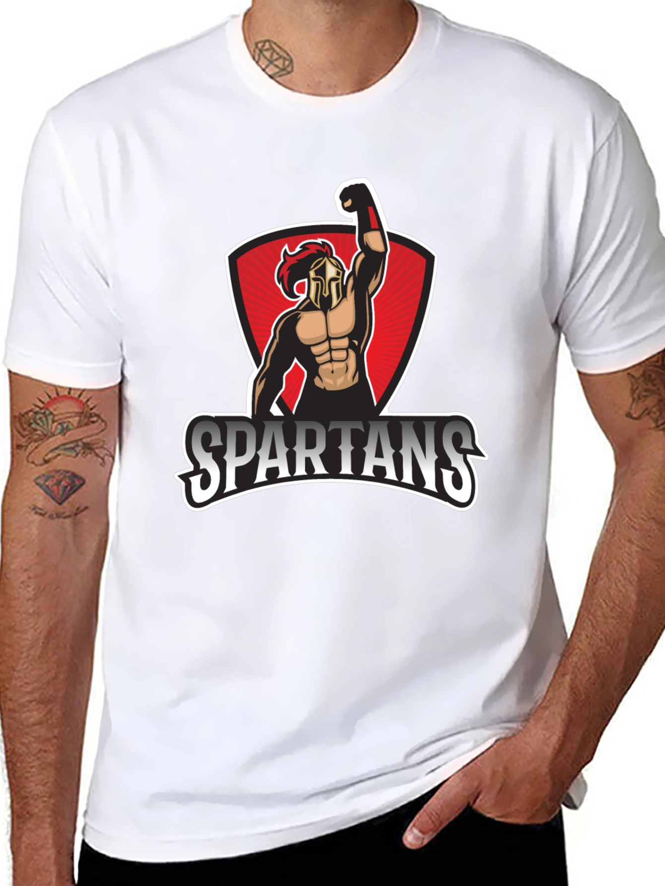 Spartans Graphic T-Shirt - Bold Design Comfortable Fit