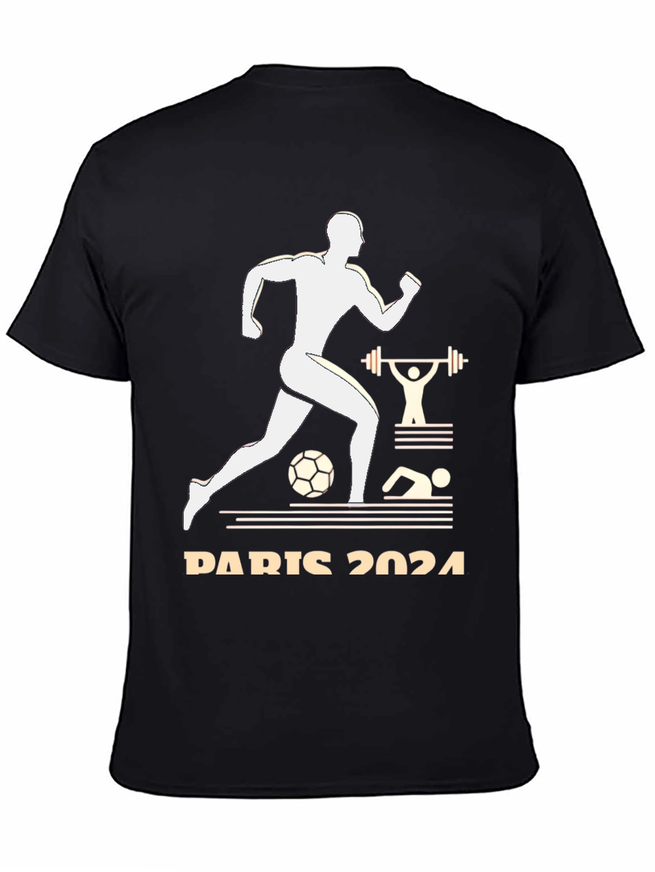 Paris 2024 Olympics T-Shirt Sports Design