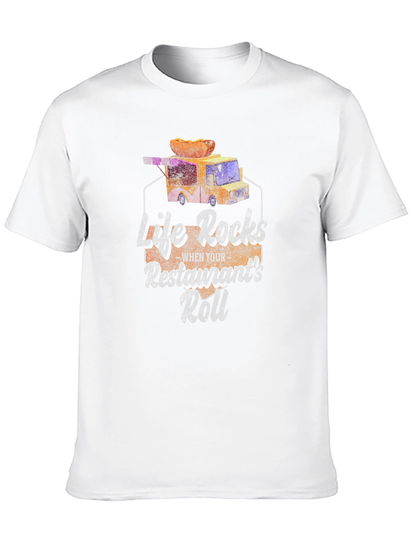 Life Rocks Restaurants Roll T-Shirt