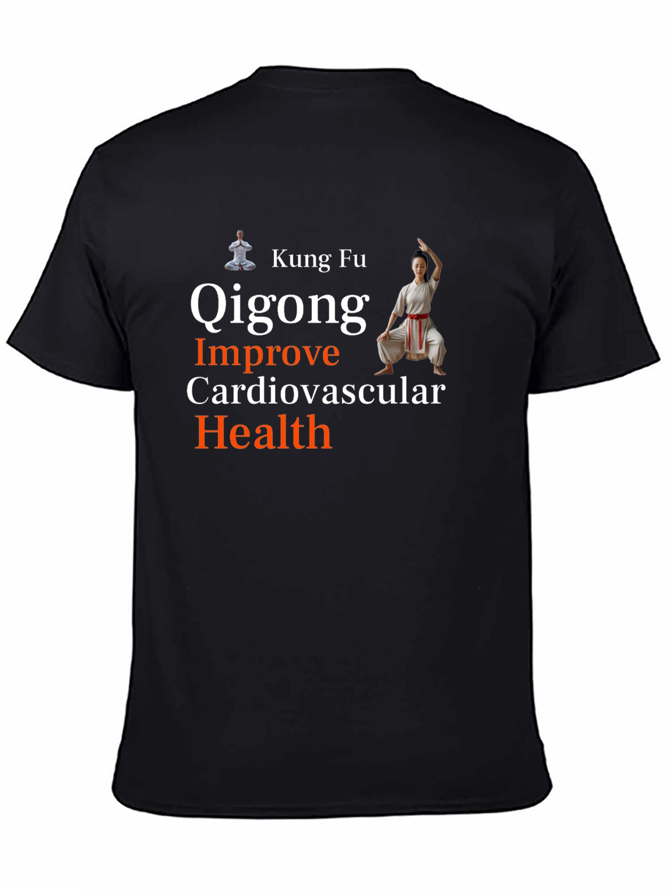 Kung Fu Qigong Cardiovascular Health T-Shirt
