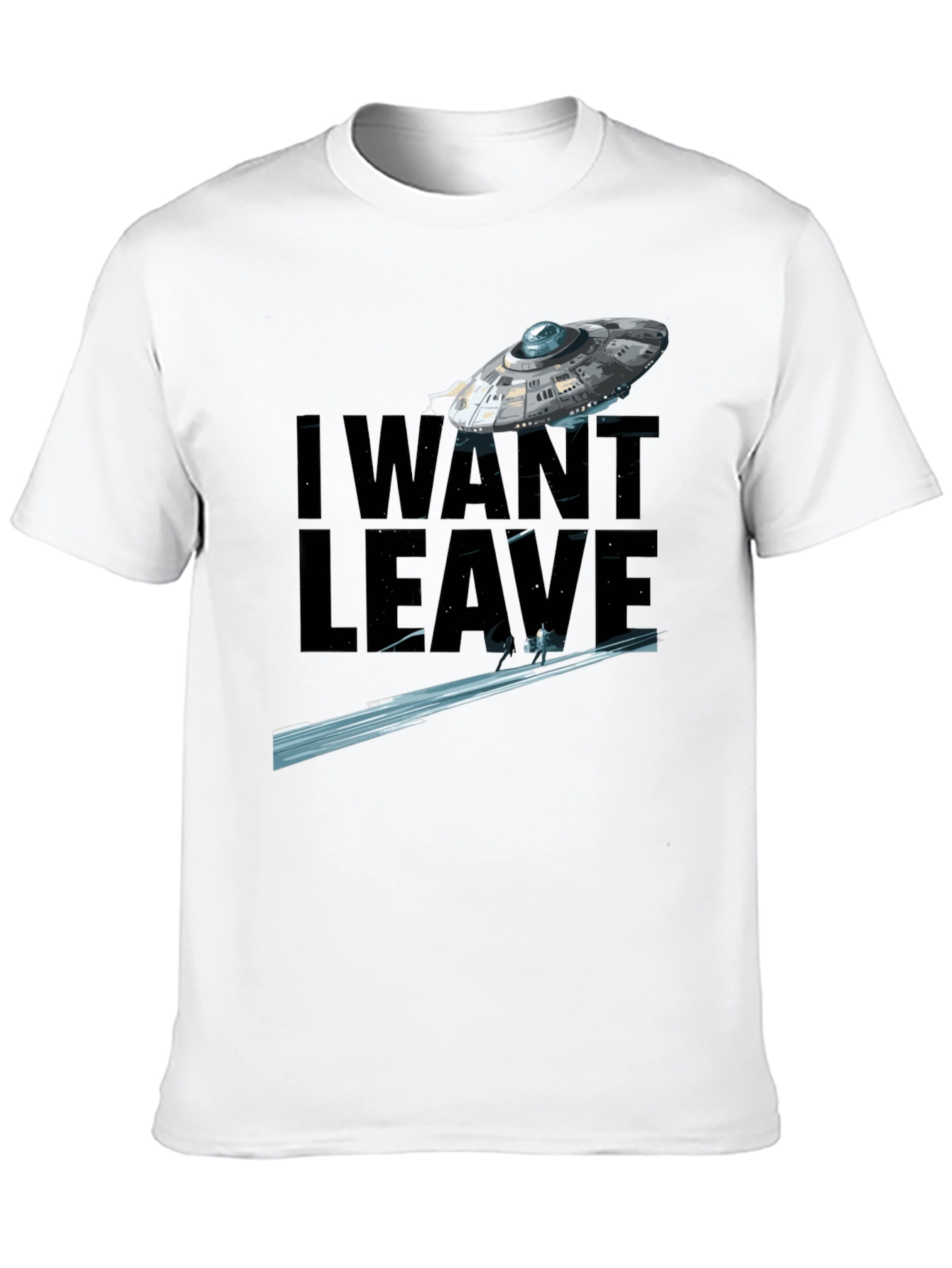 I Want to Leave Graphic T-Shirt
