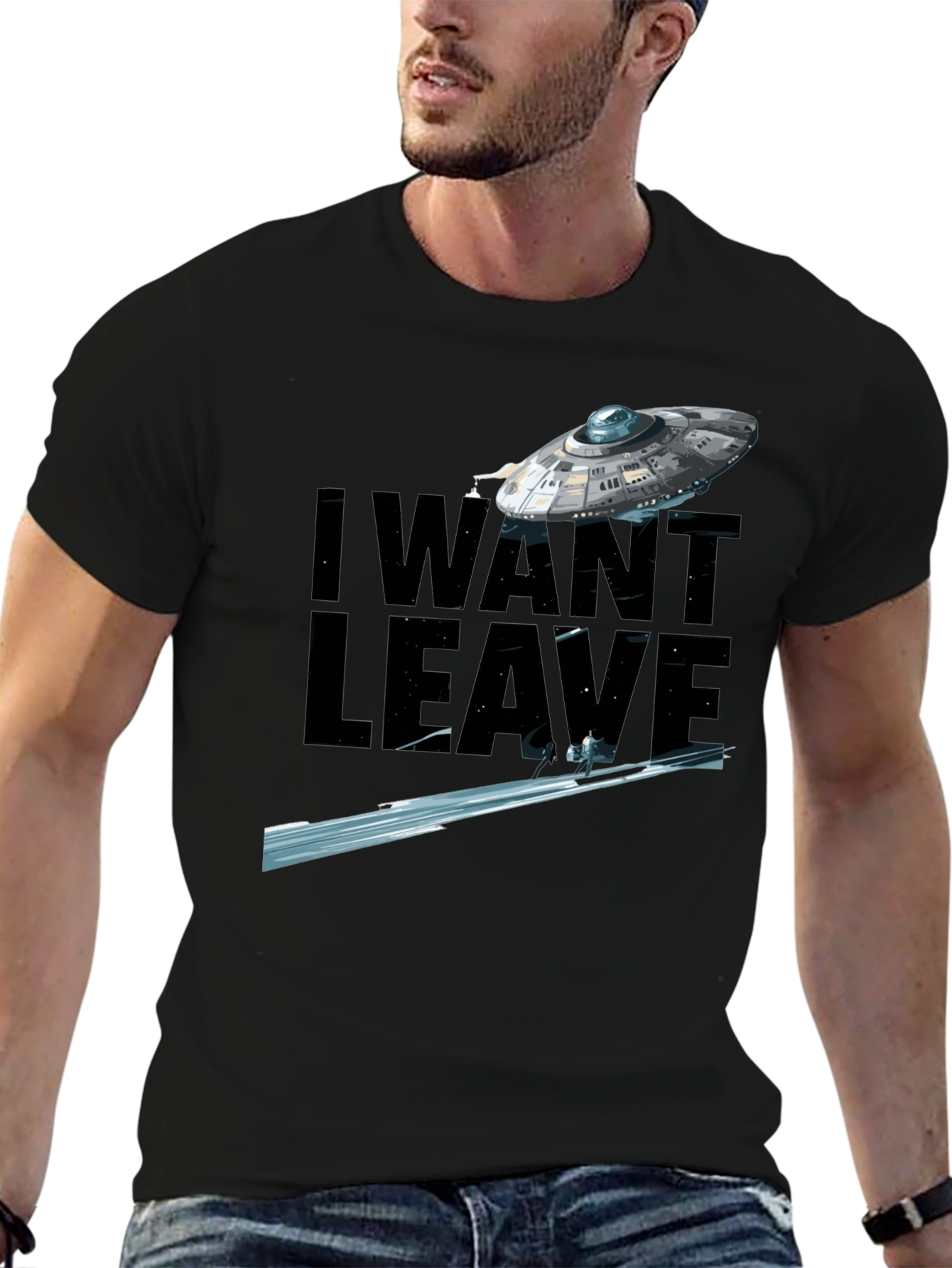 I Want to Leave Graphic T-Shirt