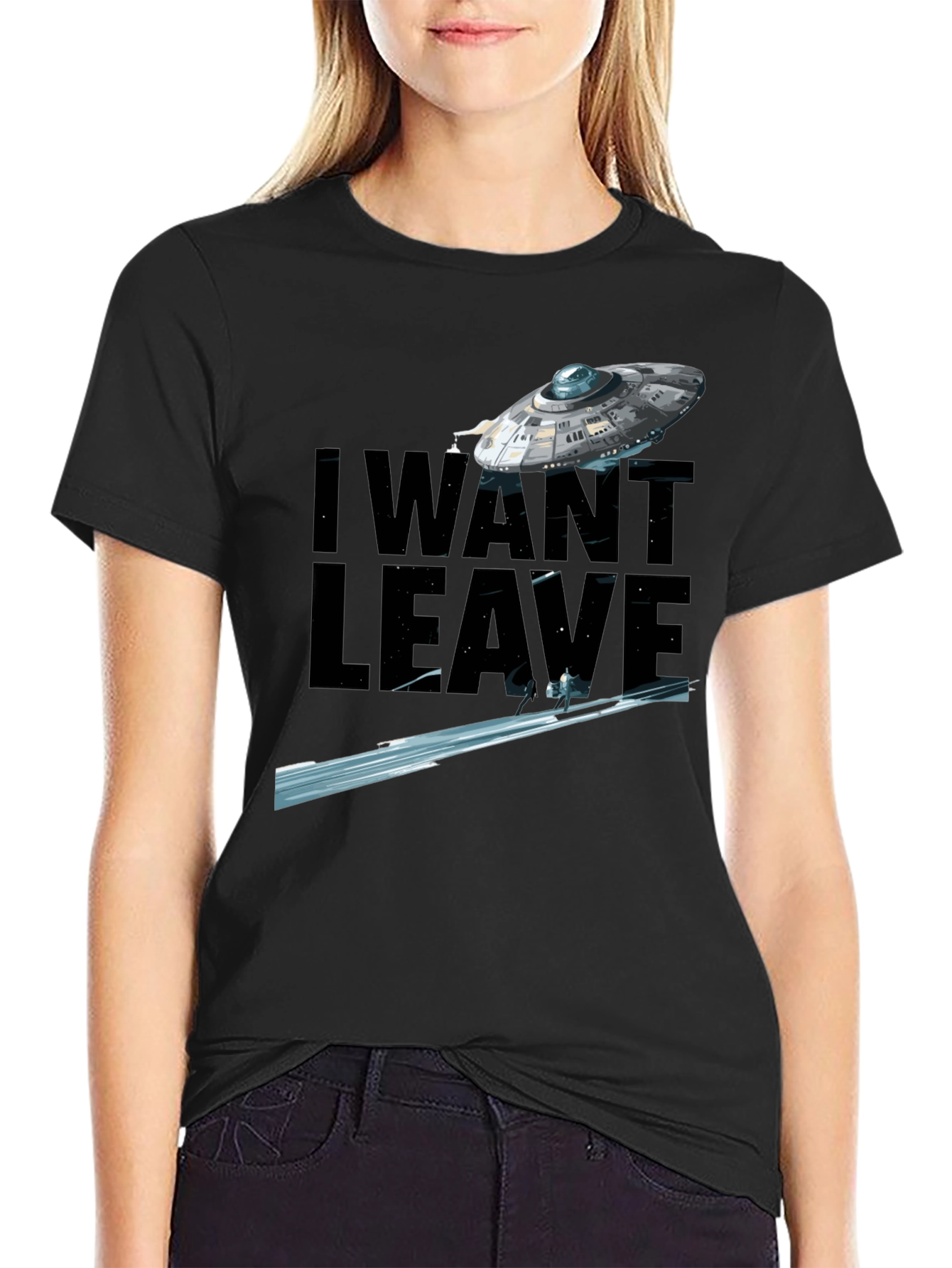 I Want to Leave Graphic T-Shirt