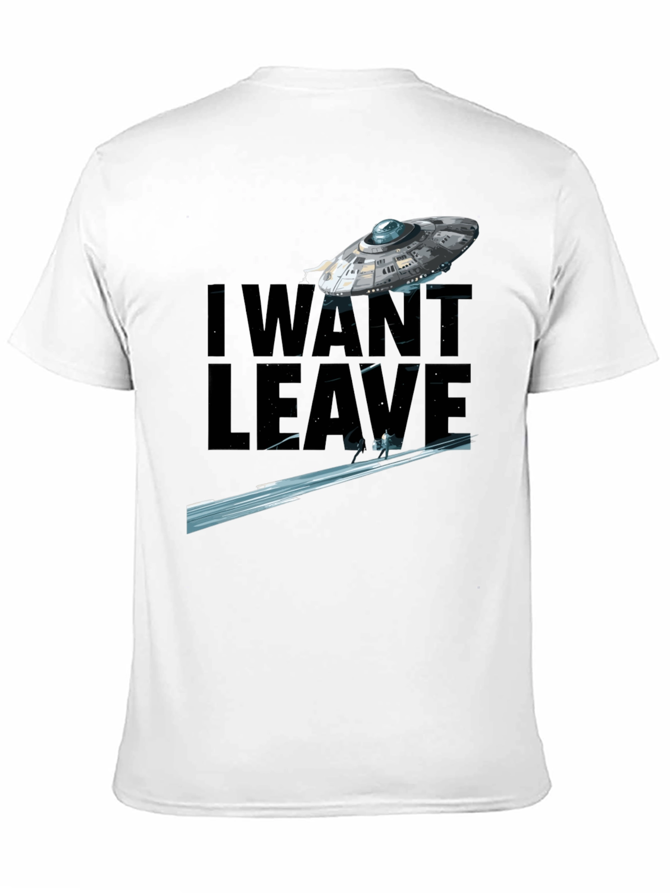 I Want to Leave Graphic T-Shirt