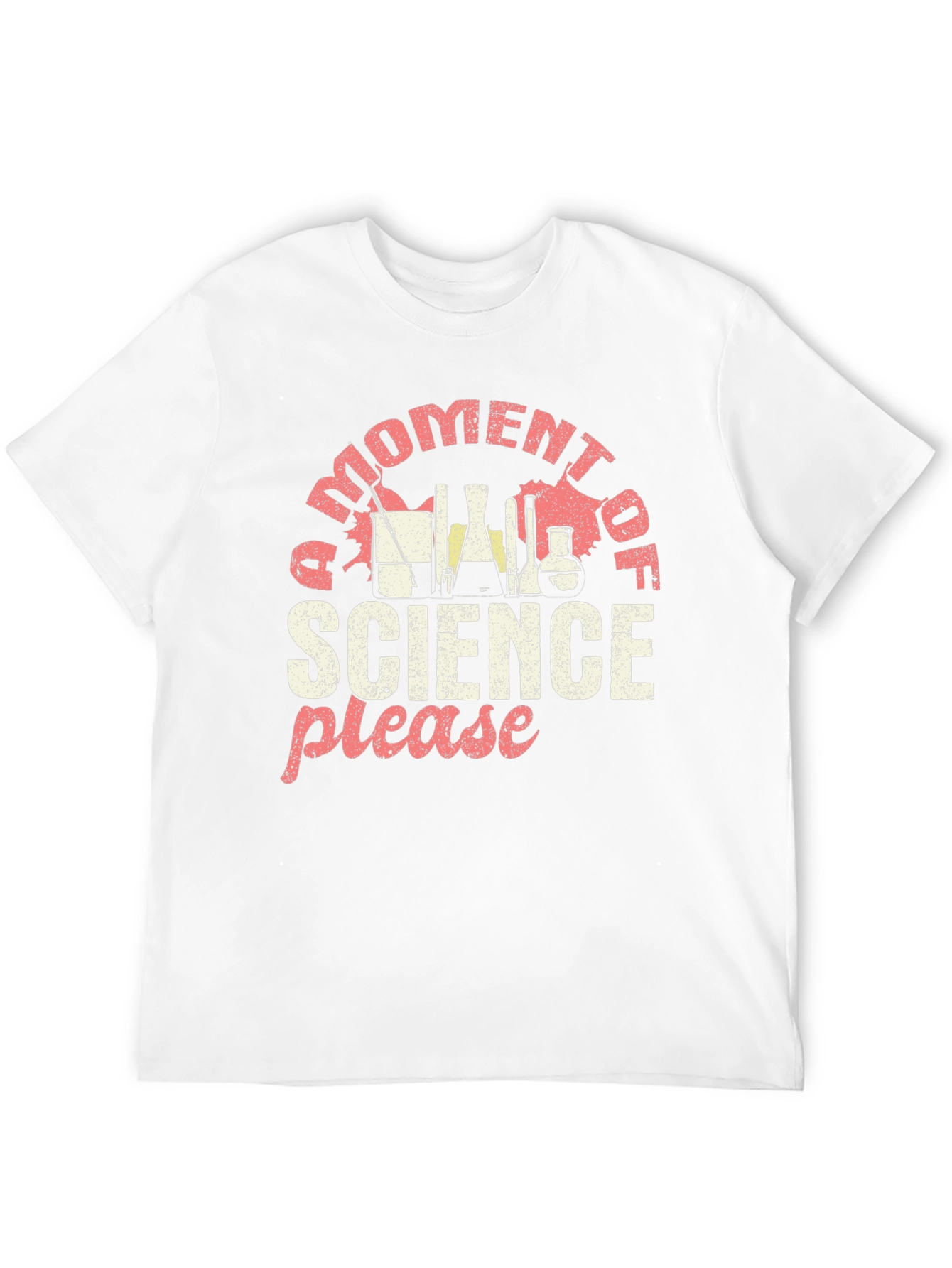 Science Graphic Tee - Moment of Science Please Shirt