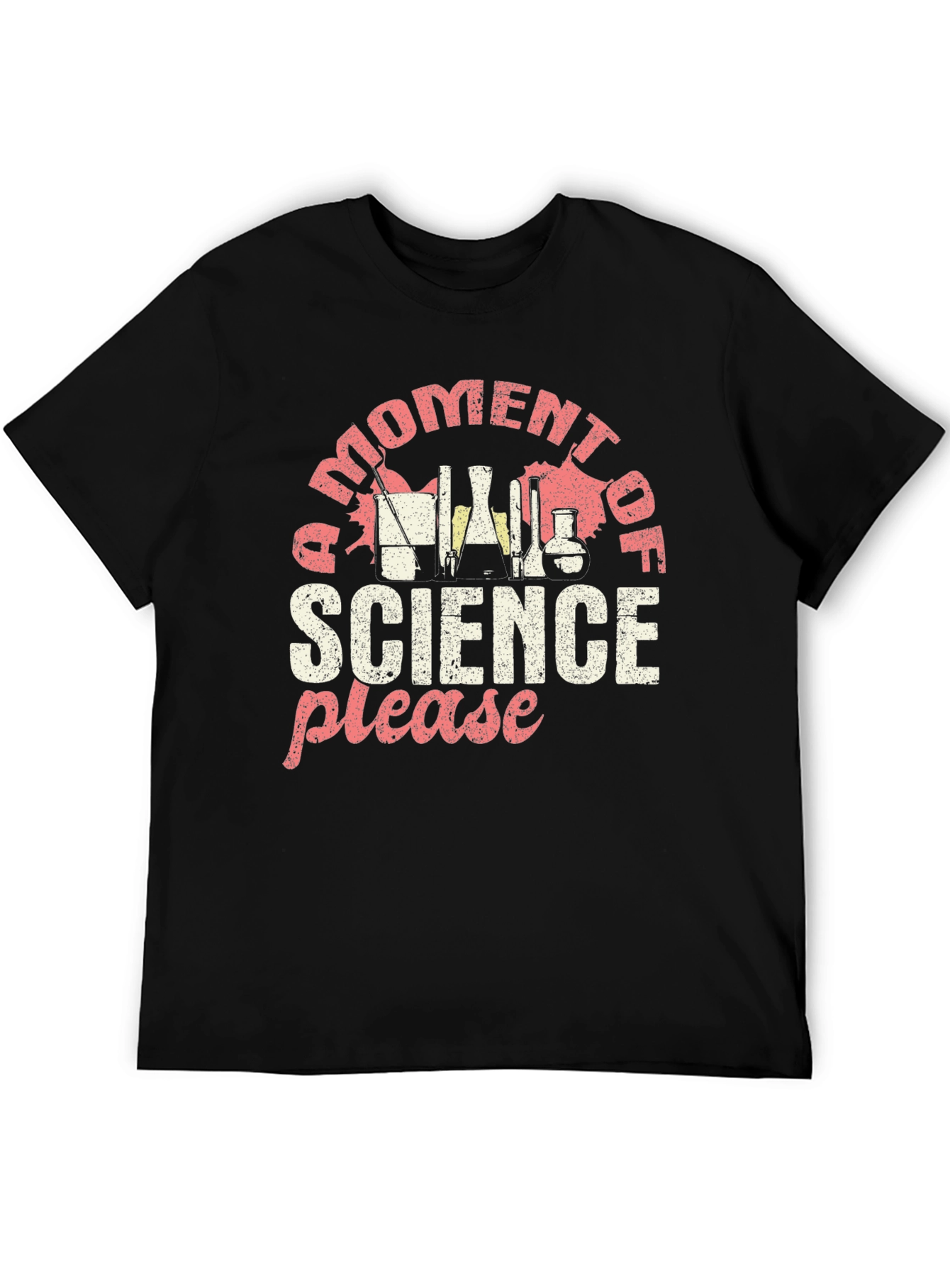 Science Graphic Tee - Moment of Science Please Shirt