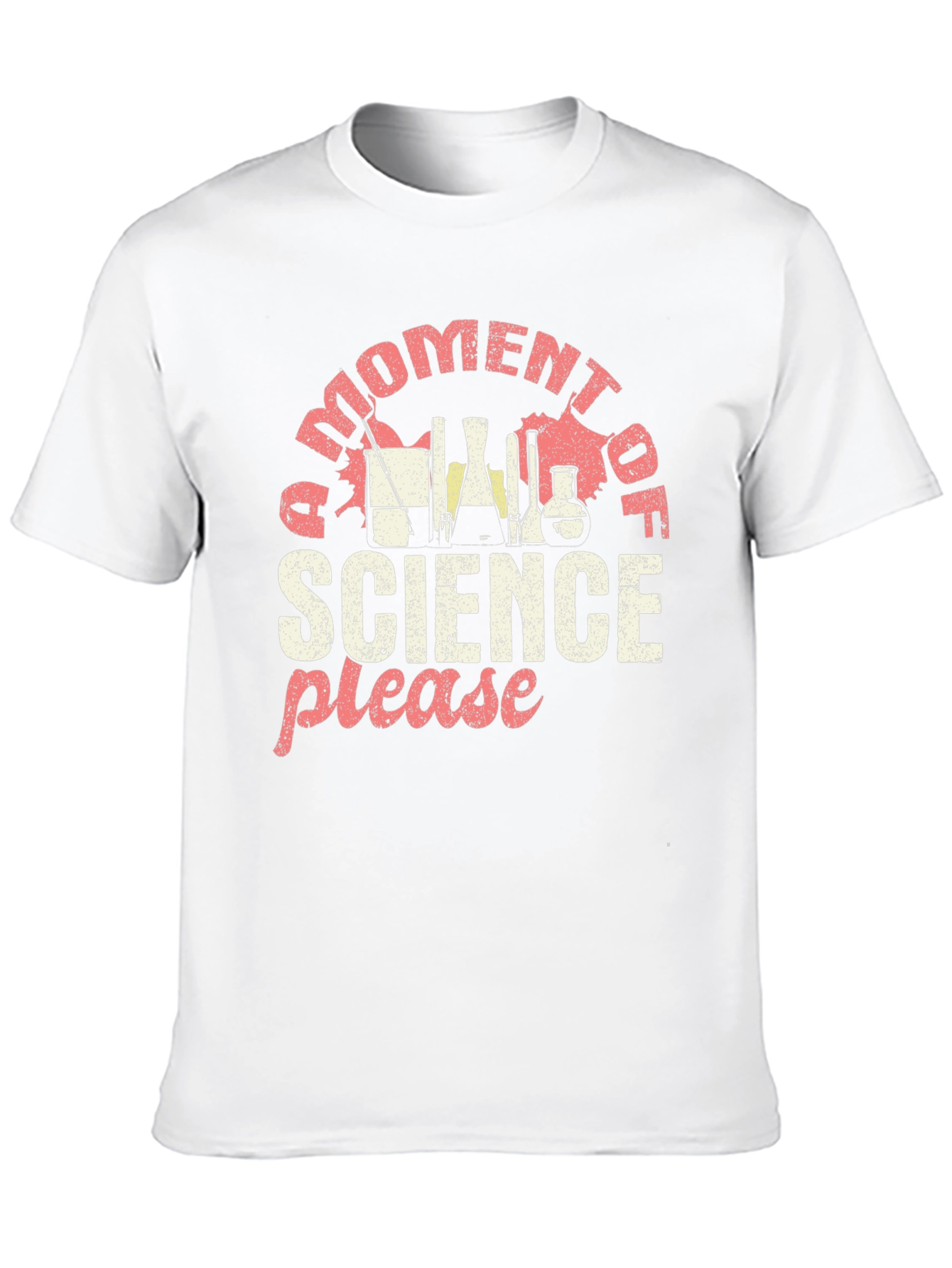 Science Graphic Tee - Moment of Science Please Shirt