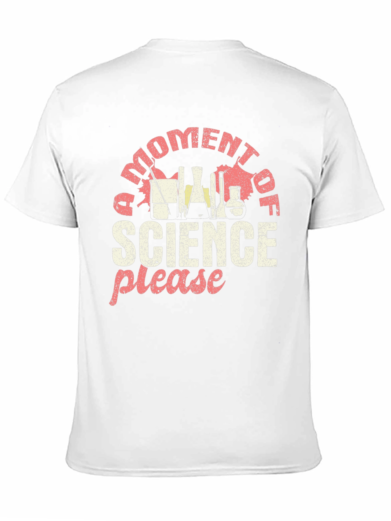 Science Graphic Tee - Moment of Science Please Shirt