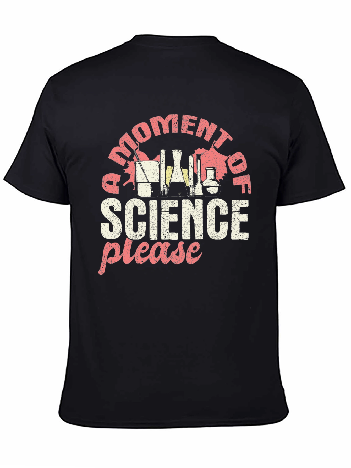 Science Graphic Tee - Moment of Science Please Shirt