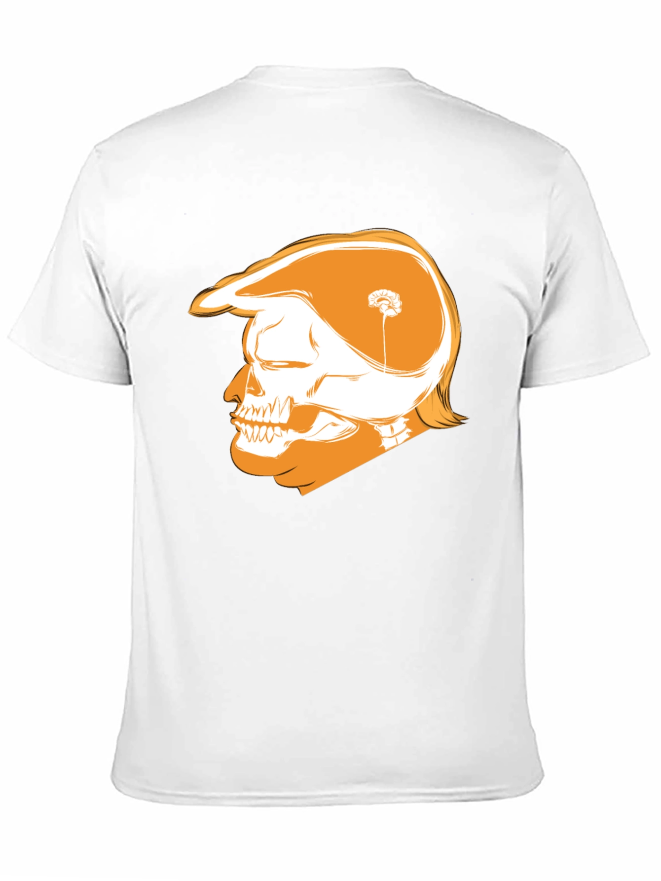 Political Satire Skeleton Head T-Shirt