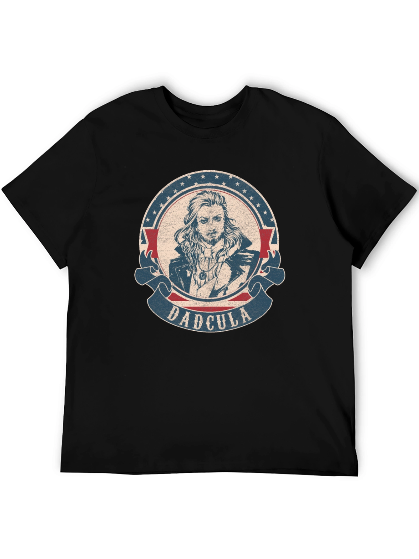 Dadcula Graphic Tee - Fathers Day Dracula Shirt