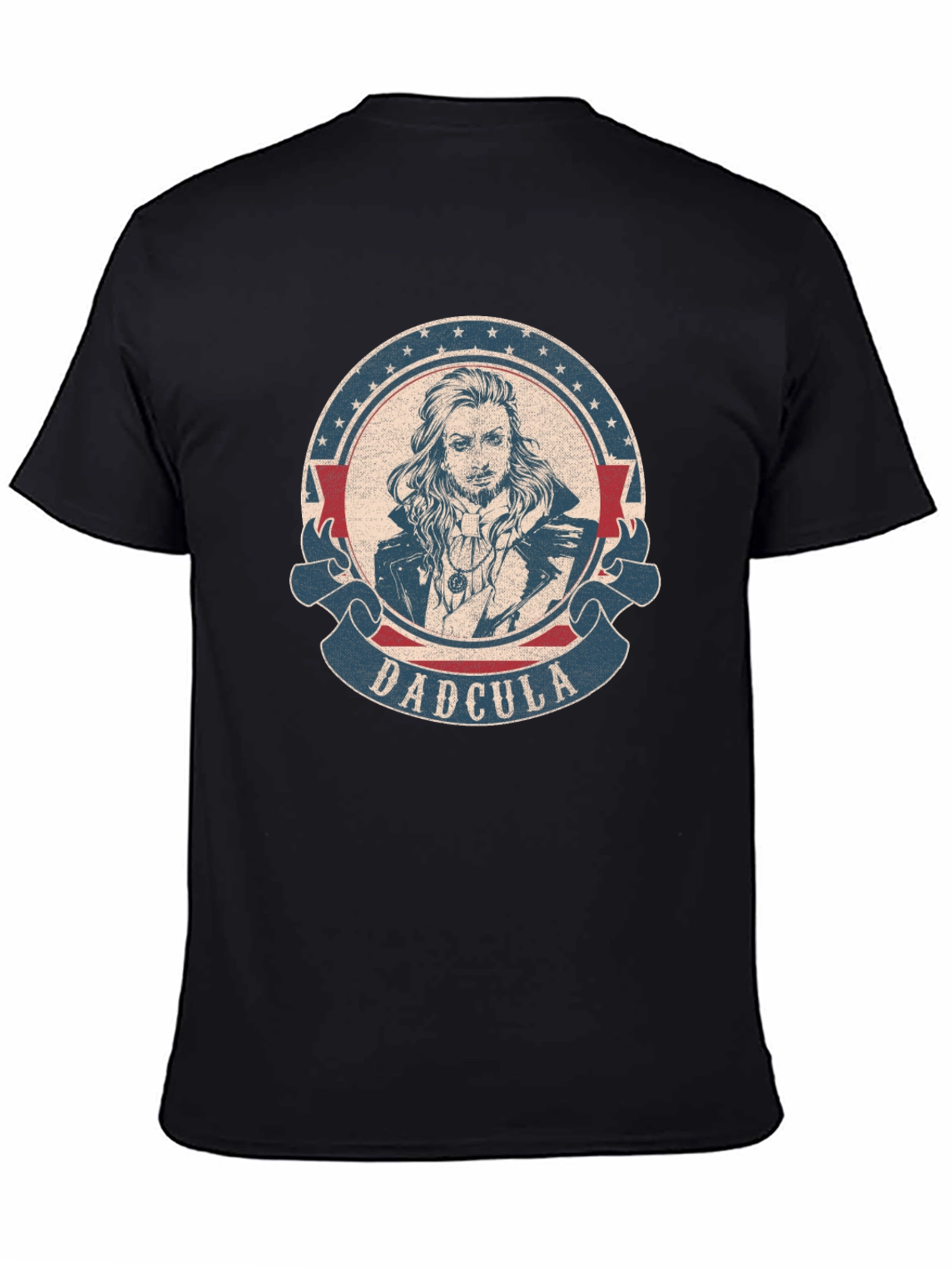 Dadcula Graphic Tee - Fathers Day Dracula Shirt
