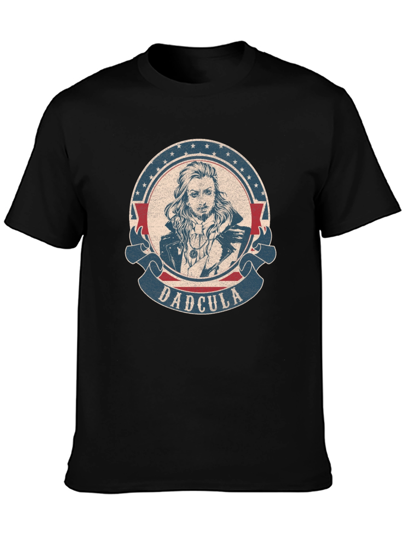 Dadcula Graphic Tee - Fathers Day Dracula Shirt