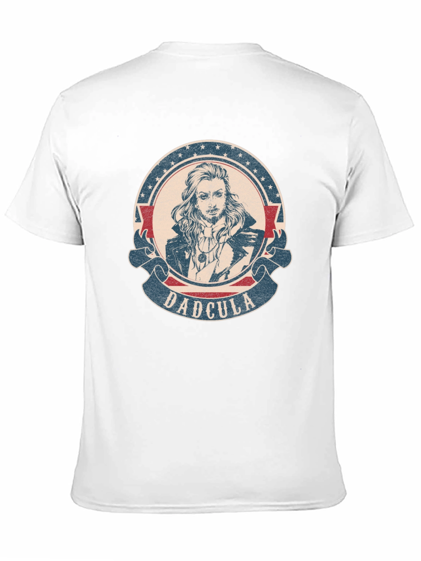 Dadcula Graphic Tee - Fathers Day Dracula Shirt