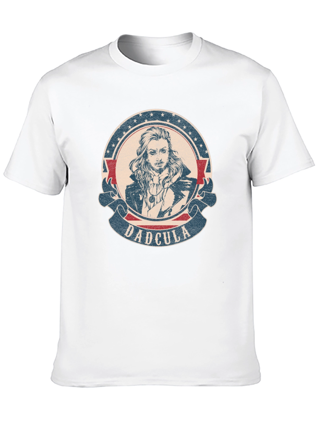 Dadcula Graphic Tee - Fathers Day Dracula Shirt