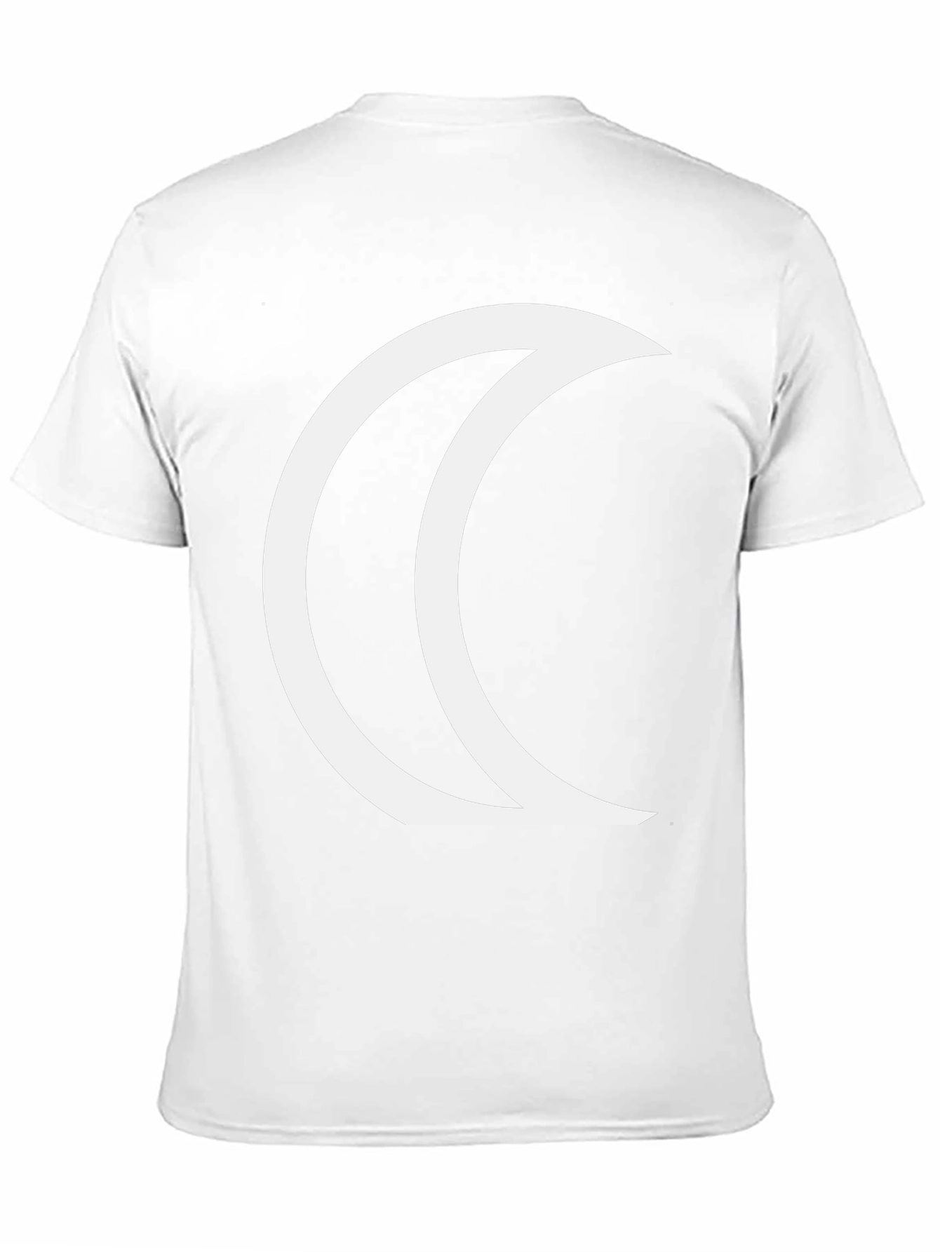Crescent Moon Graphic Black T-Shirt