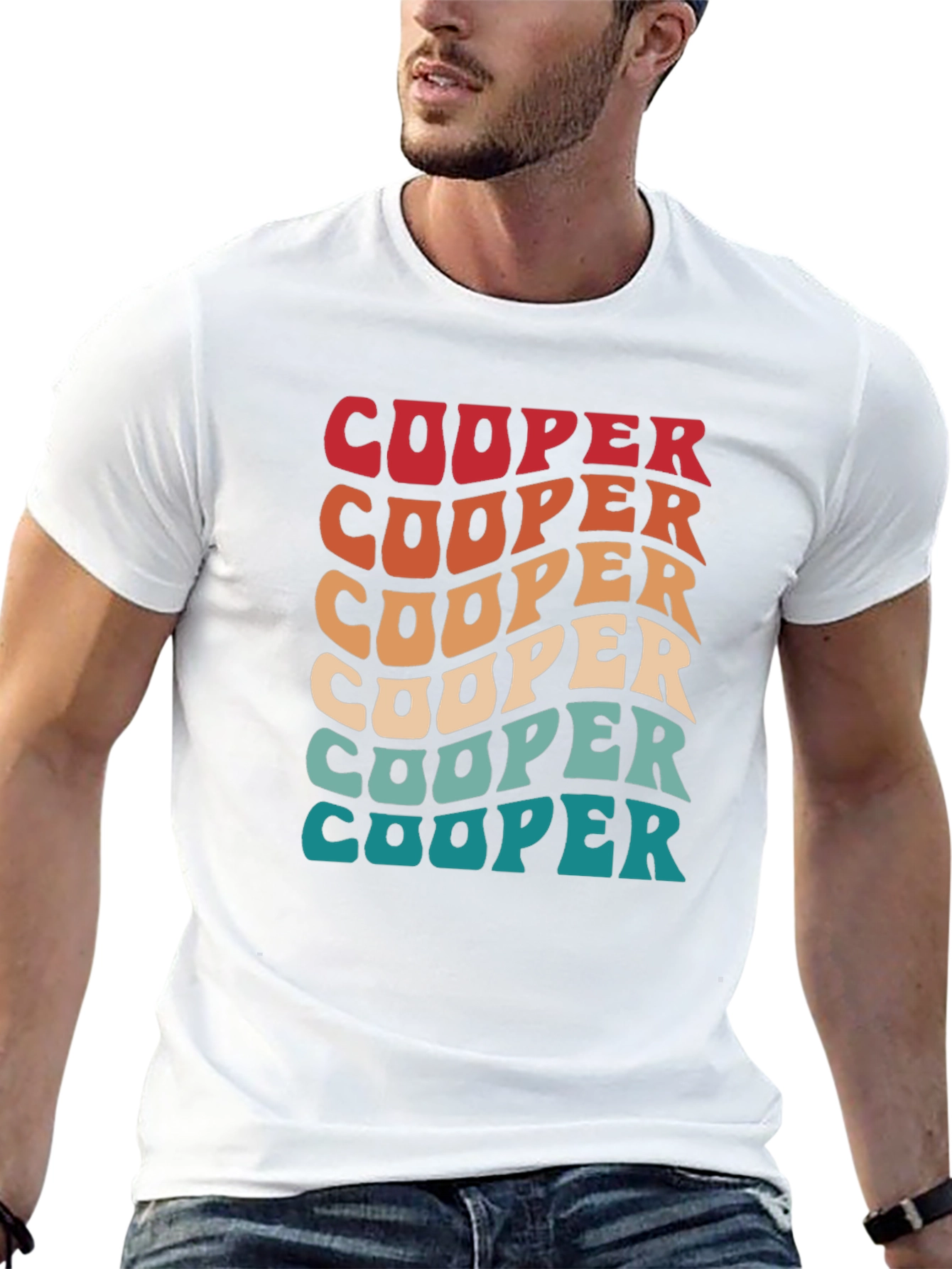 Retro Cooper T-Shirt - 70s Inspired Design