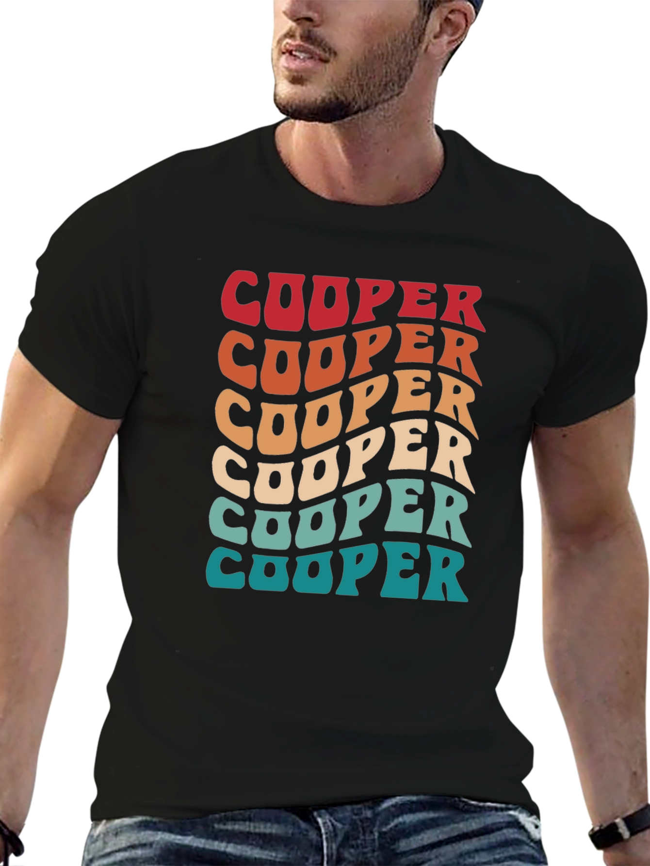 Retro Cooper T-Shirt - 70s Inspired Design