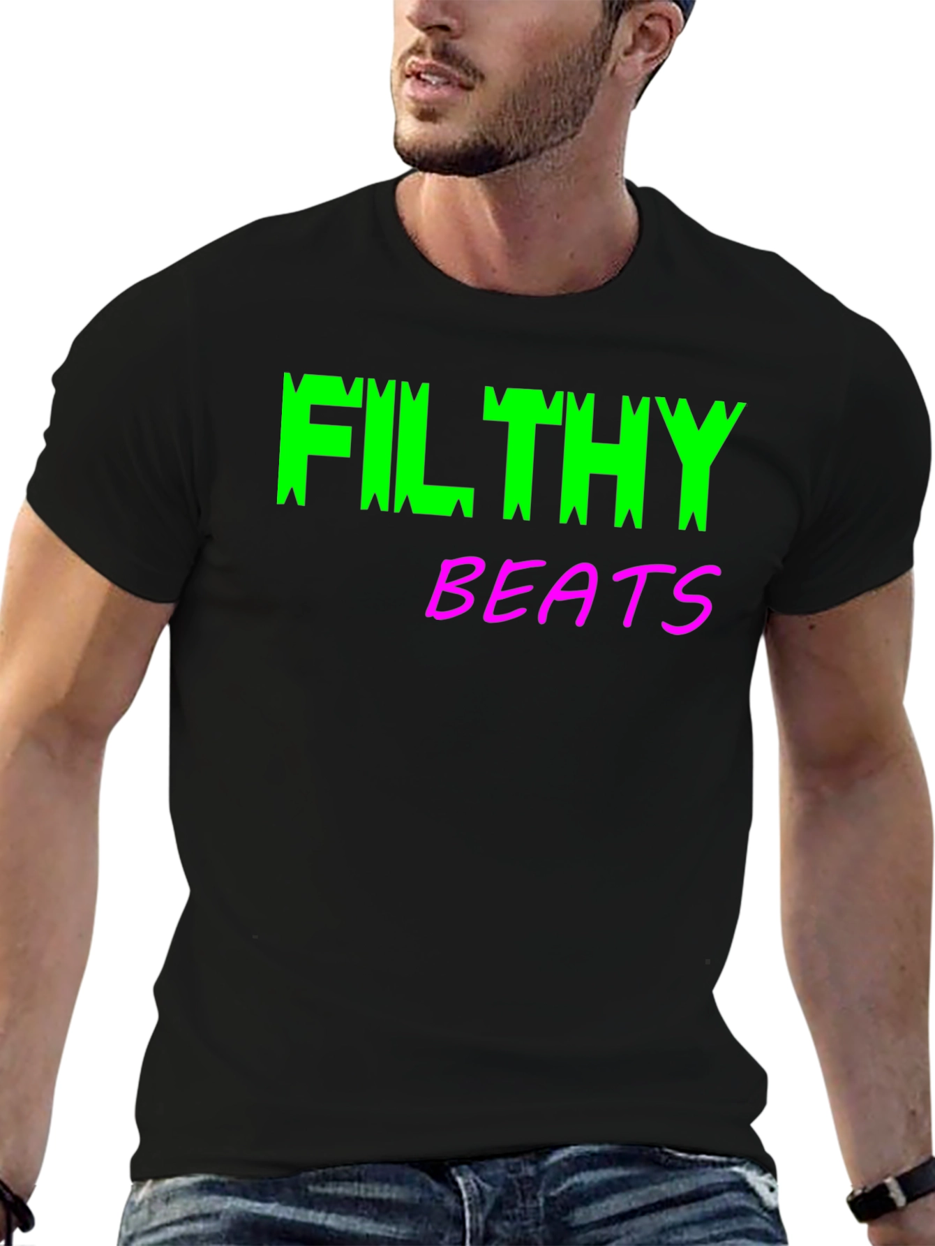 Filthy Beats Graphic Tee - Bold Style