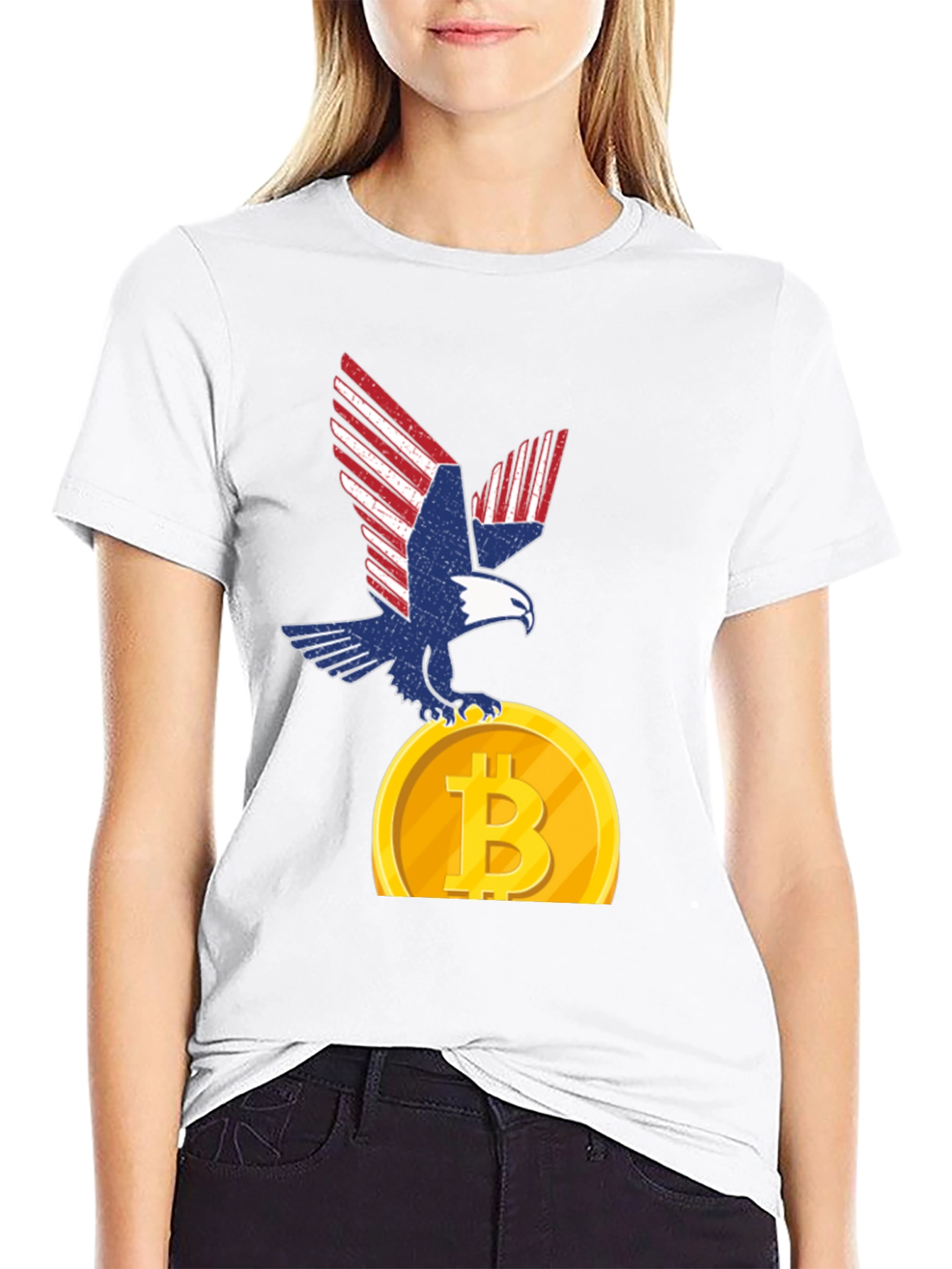 American Eagle Bitcoin Tee