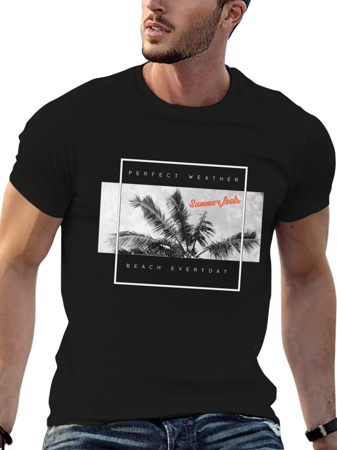 Summer Feels Graphic Tee - Beach Everyday
