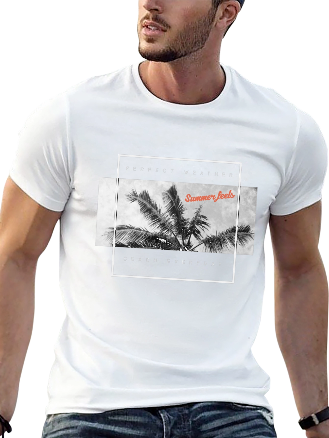 Summer Feels Graphic Tee - Beach Everyday