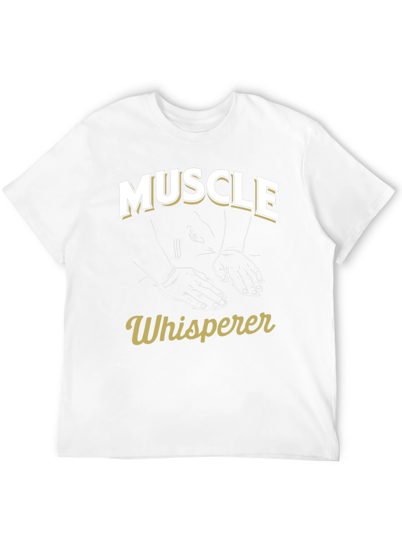 Muscle Whisperer Graphic T-Shirt - Black