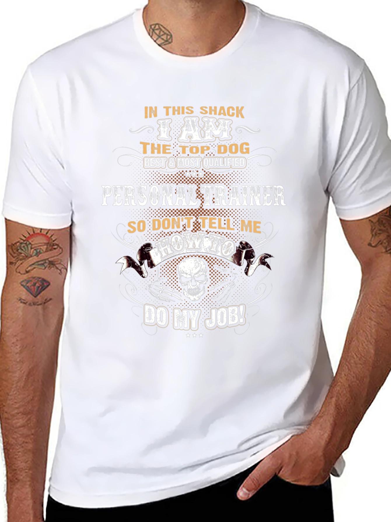 Top Dog Personal Trainer Graphic Tee