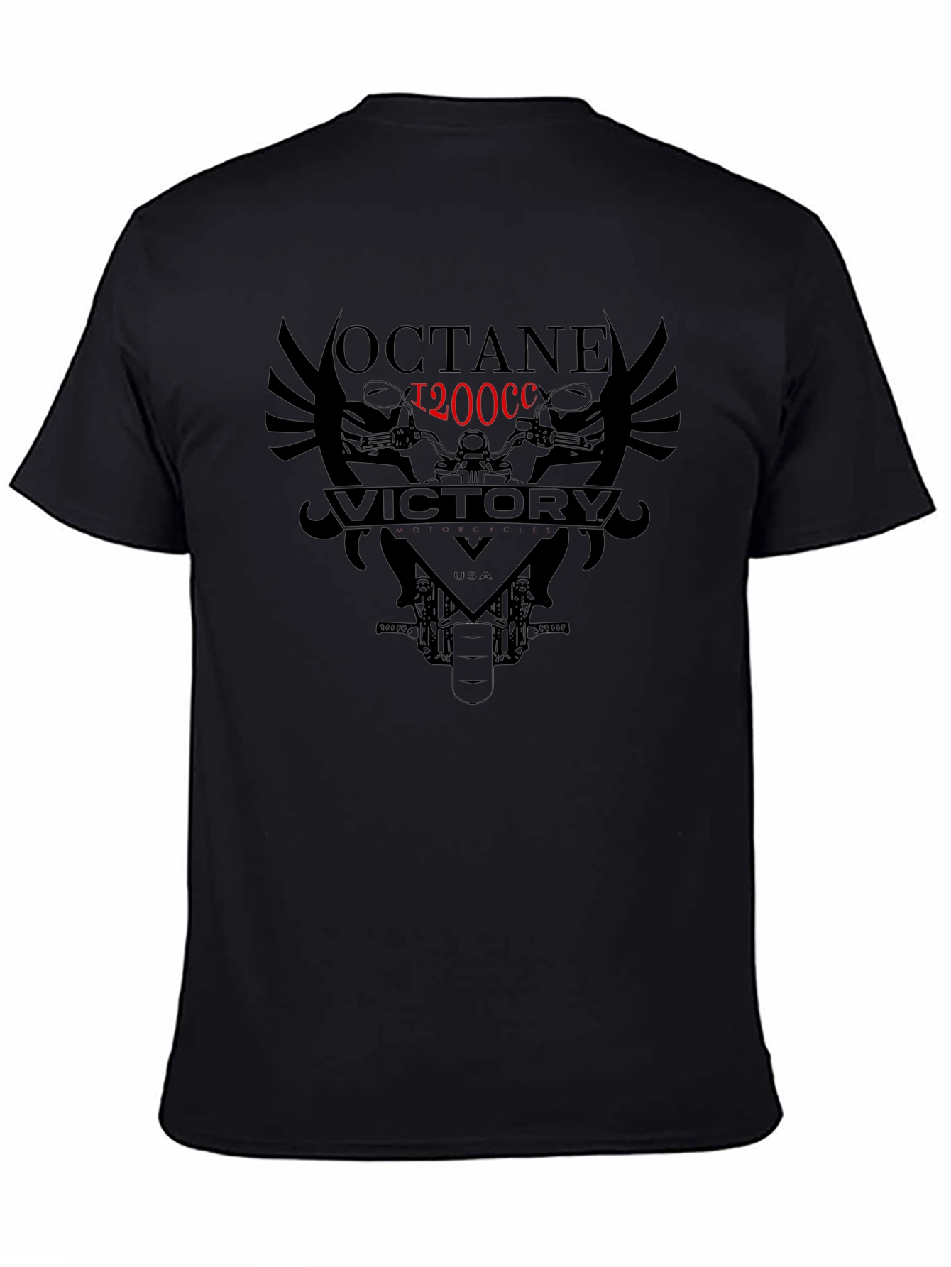Octane 1200cc Victory Motorcycle Graphic Tee