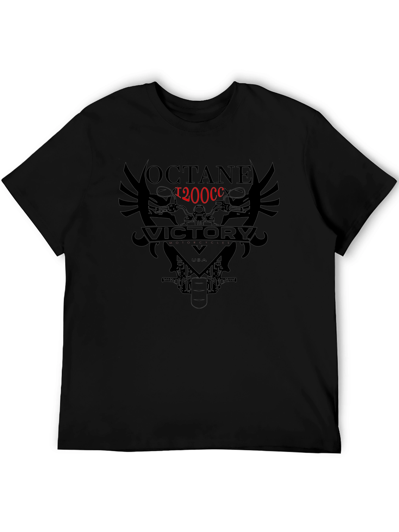 Octane 1200cc Victory Motorcycle Graphic Tee