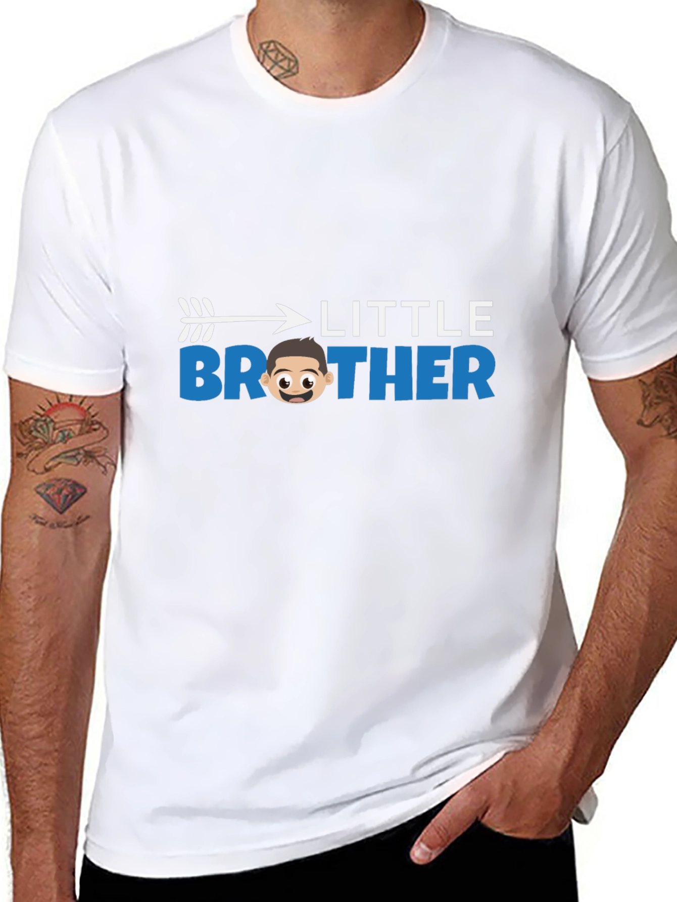 Little Brother Arrow Graphic T-Shirt