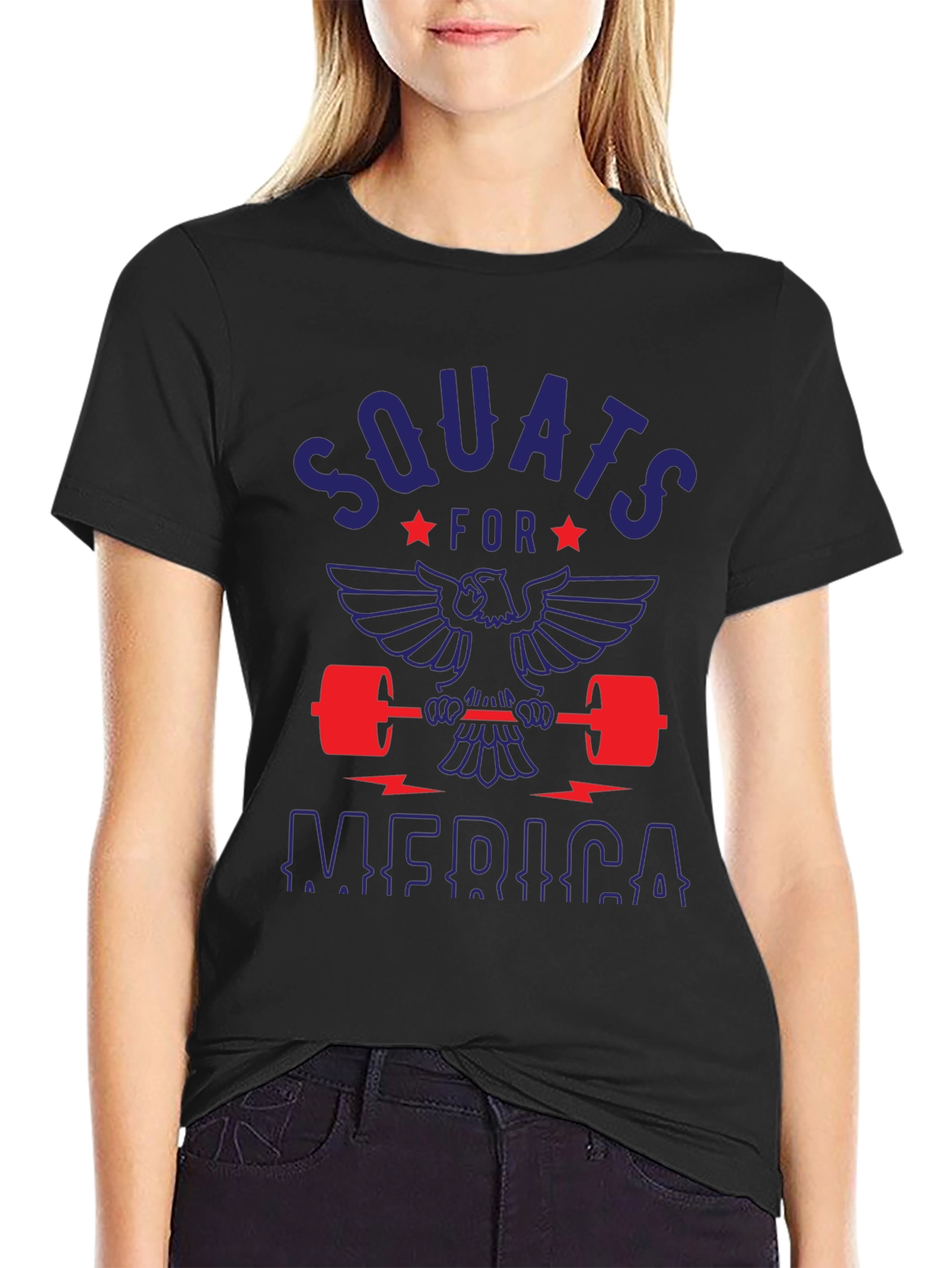 Squats for America Graphic T-Shirt