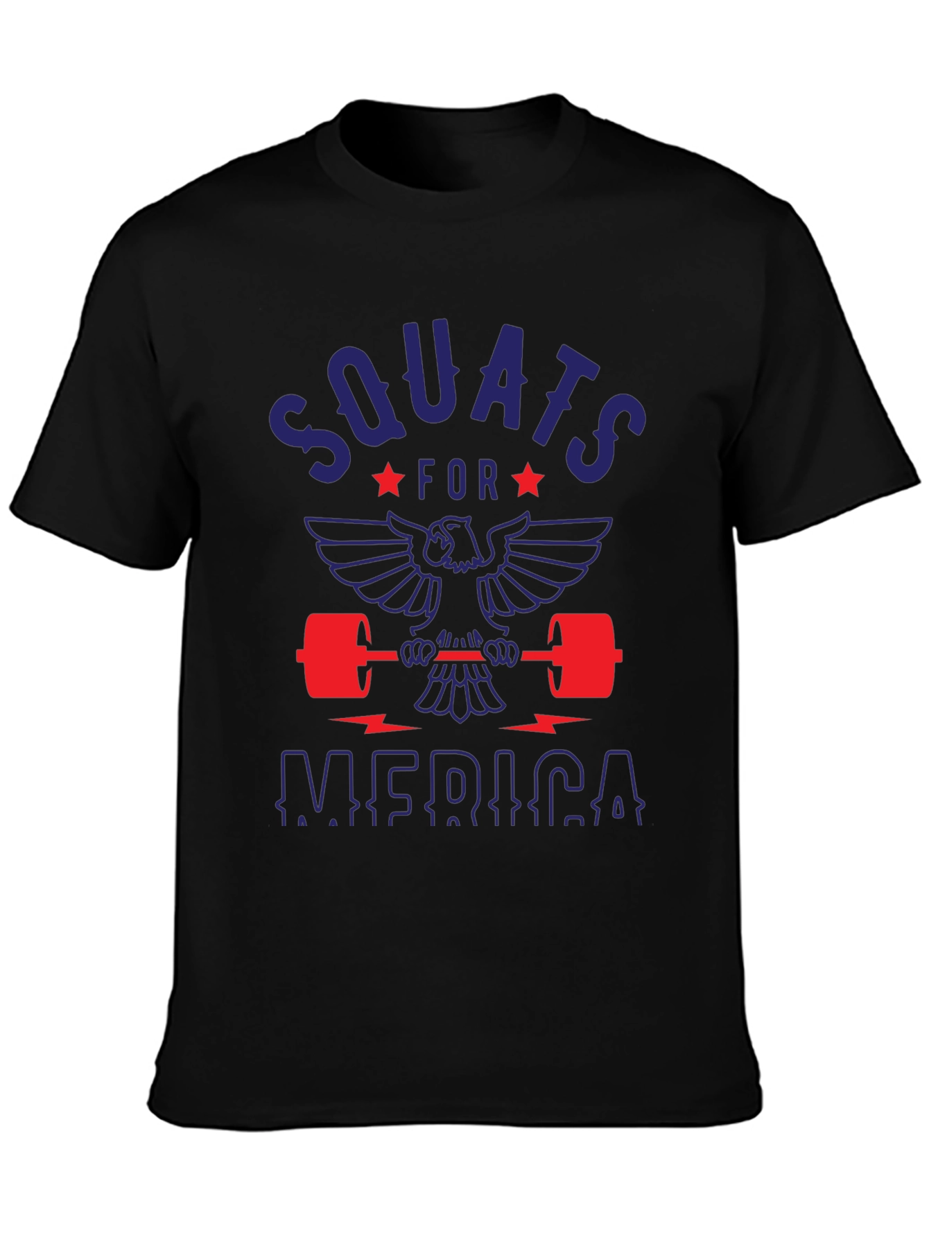 Squats for America Graphic T-Shirt