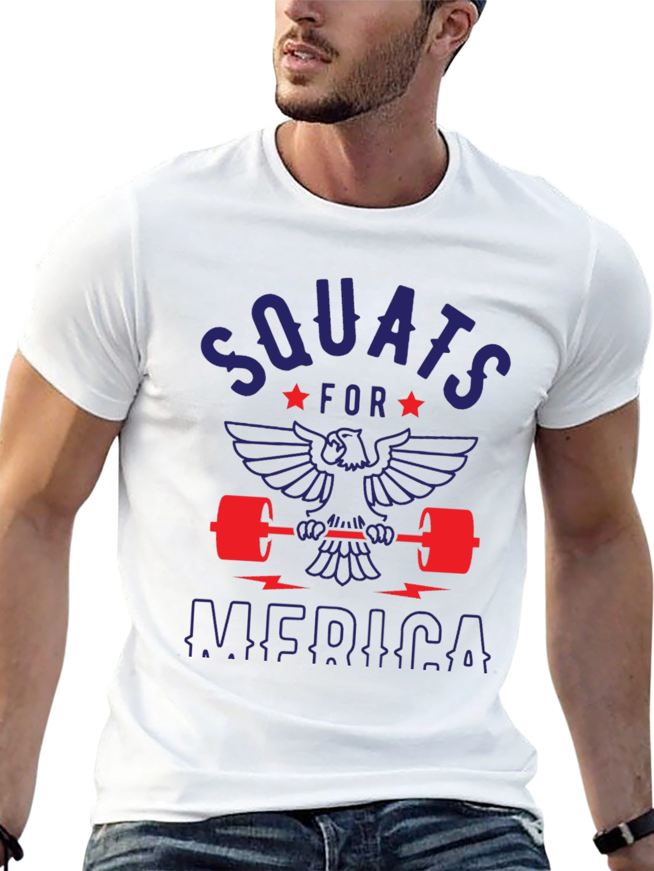 Squats for America Graphic T-Shirt