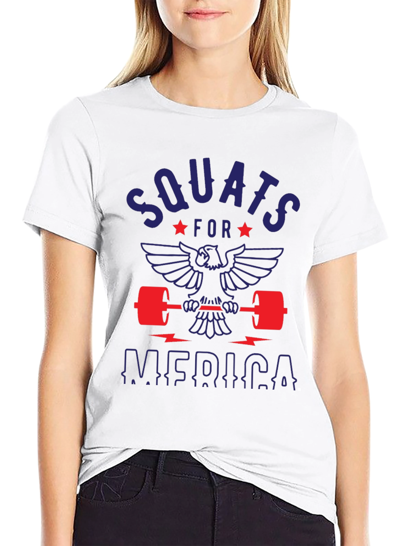 Squats for America Graphic T-Shirt