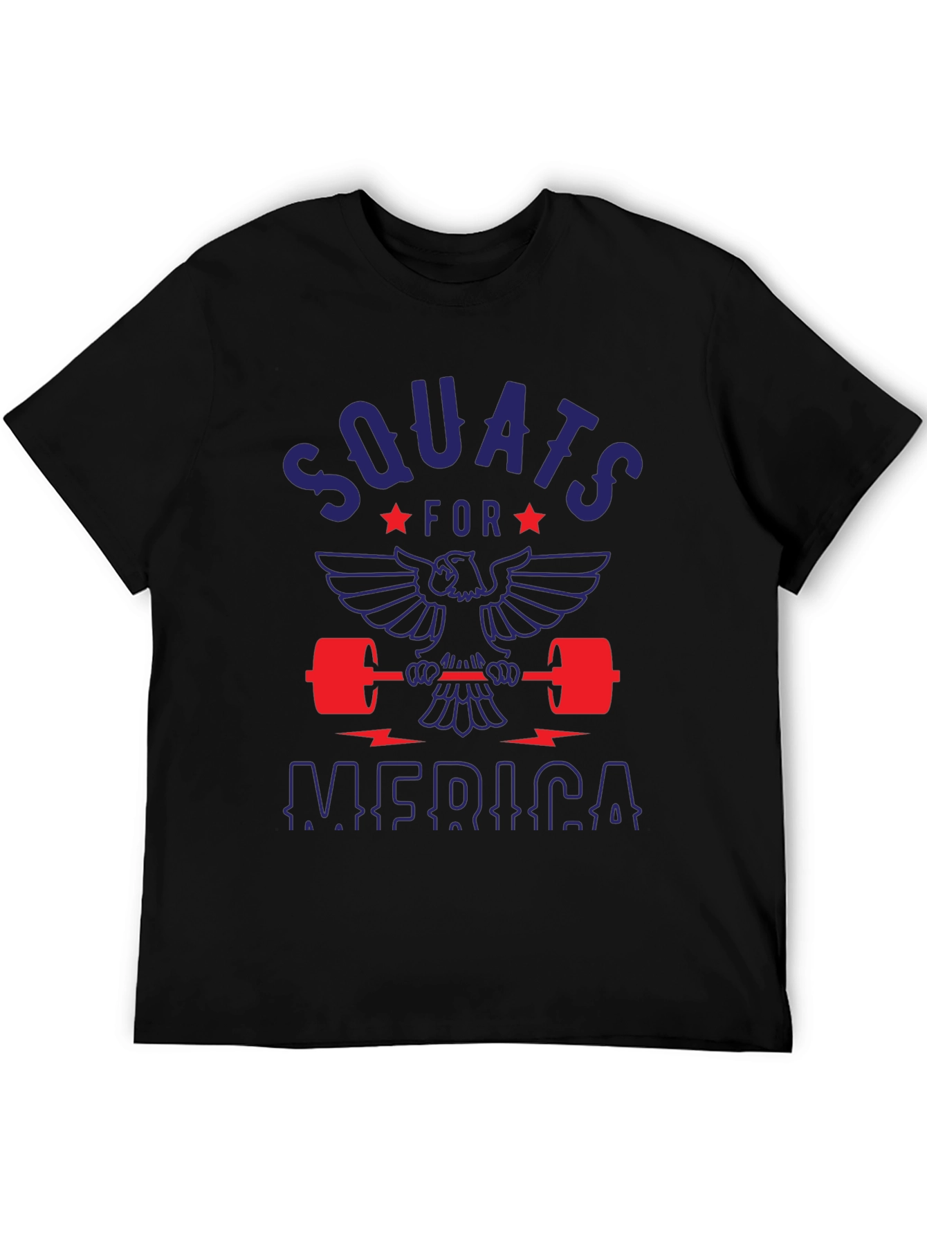 Squats for America Graphic T-Shirt