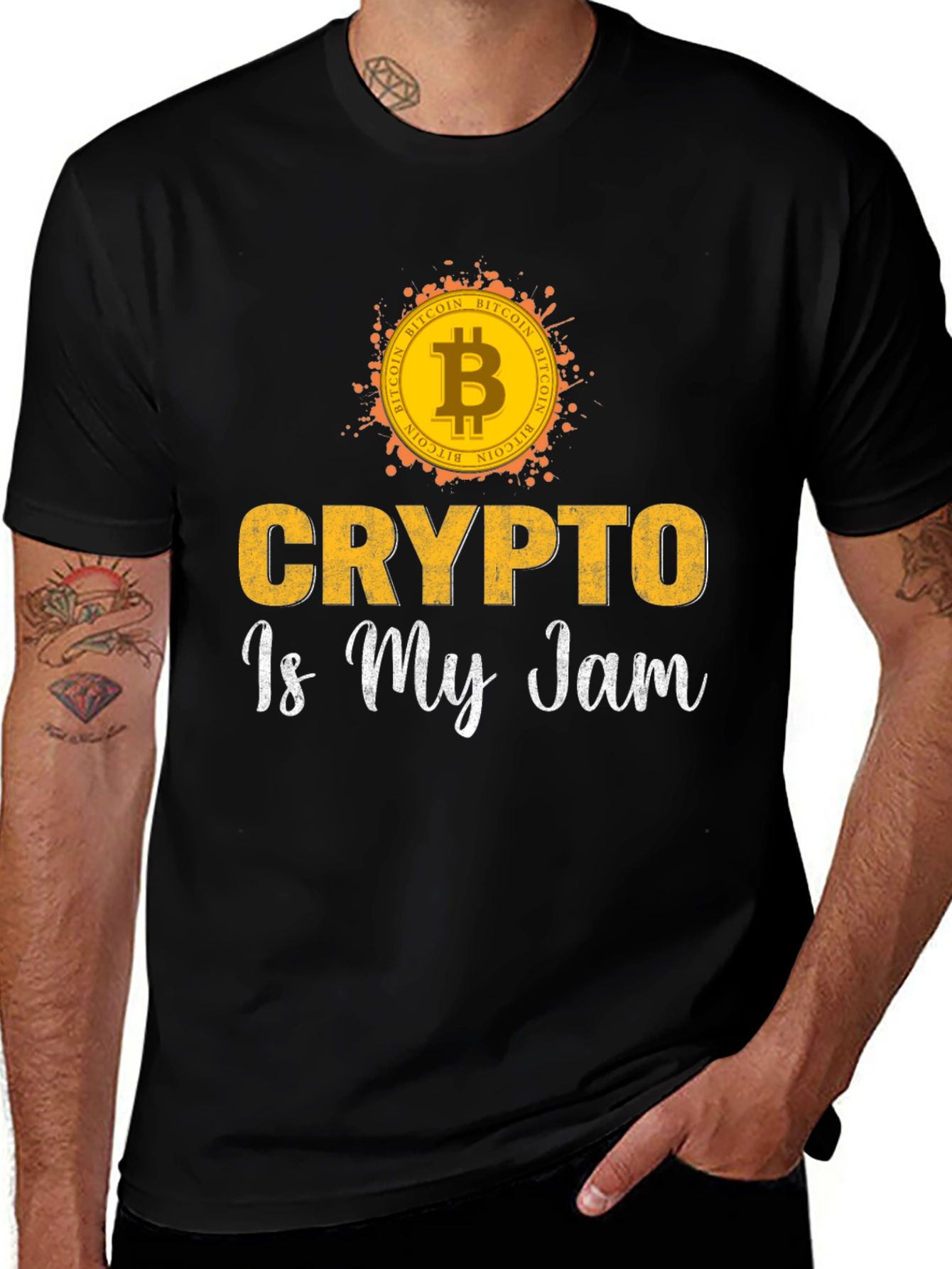 Crypto is My Jam Graphic Tee