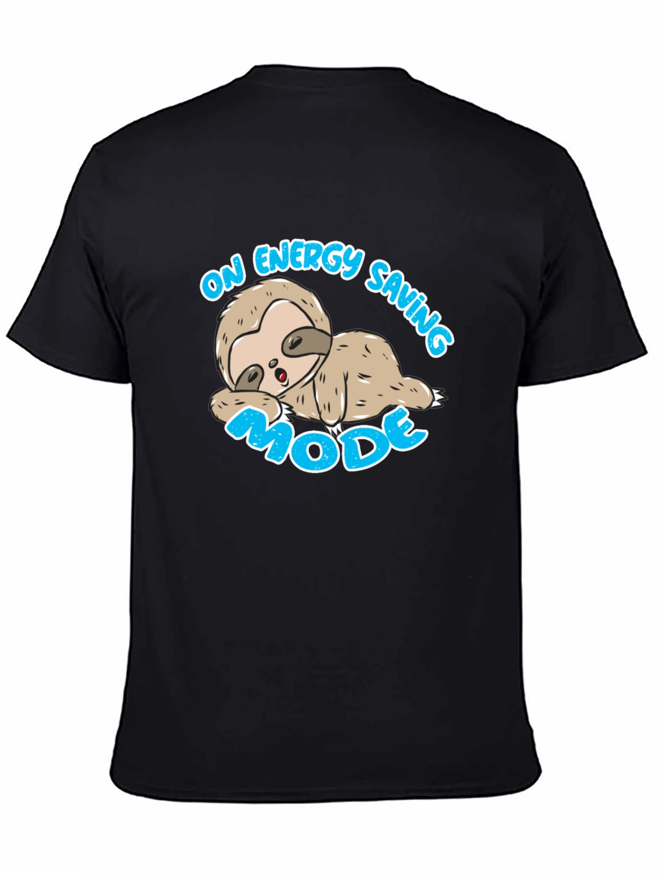 Lazy Sloth On Energy Saving Mode T-Shirt