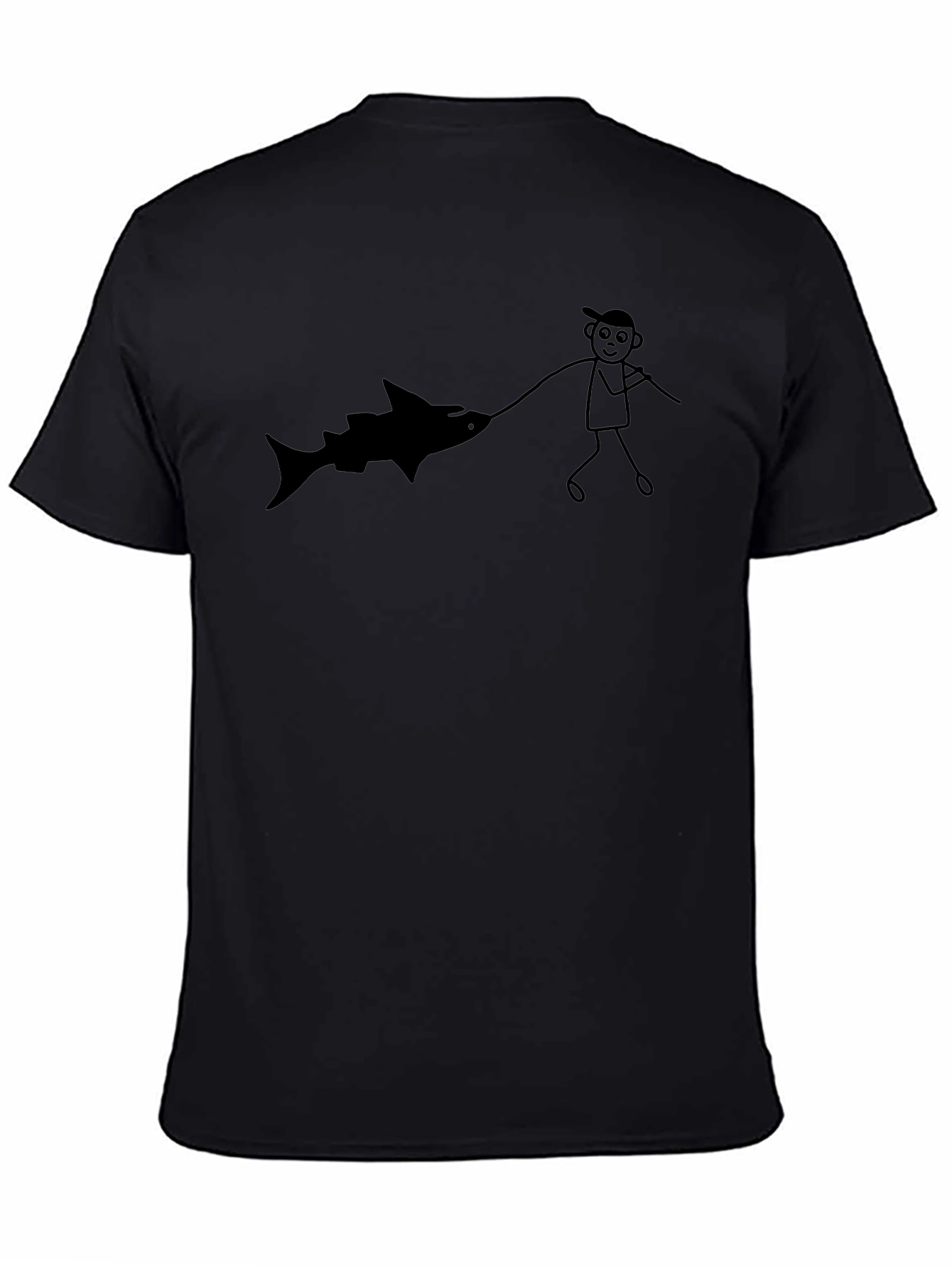 Shark Walker Novelty Graphic Tee - Mens