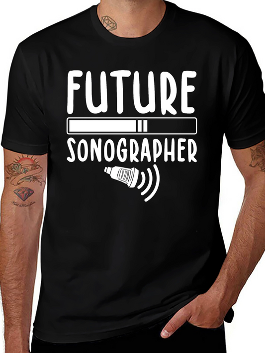 Future Sonographer T-Shirt Medical Profession Tee