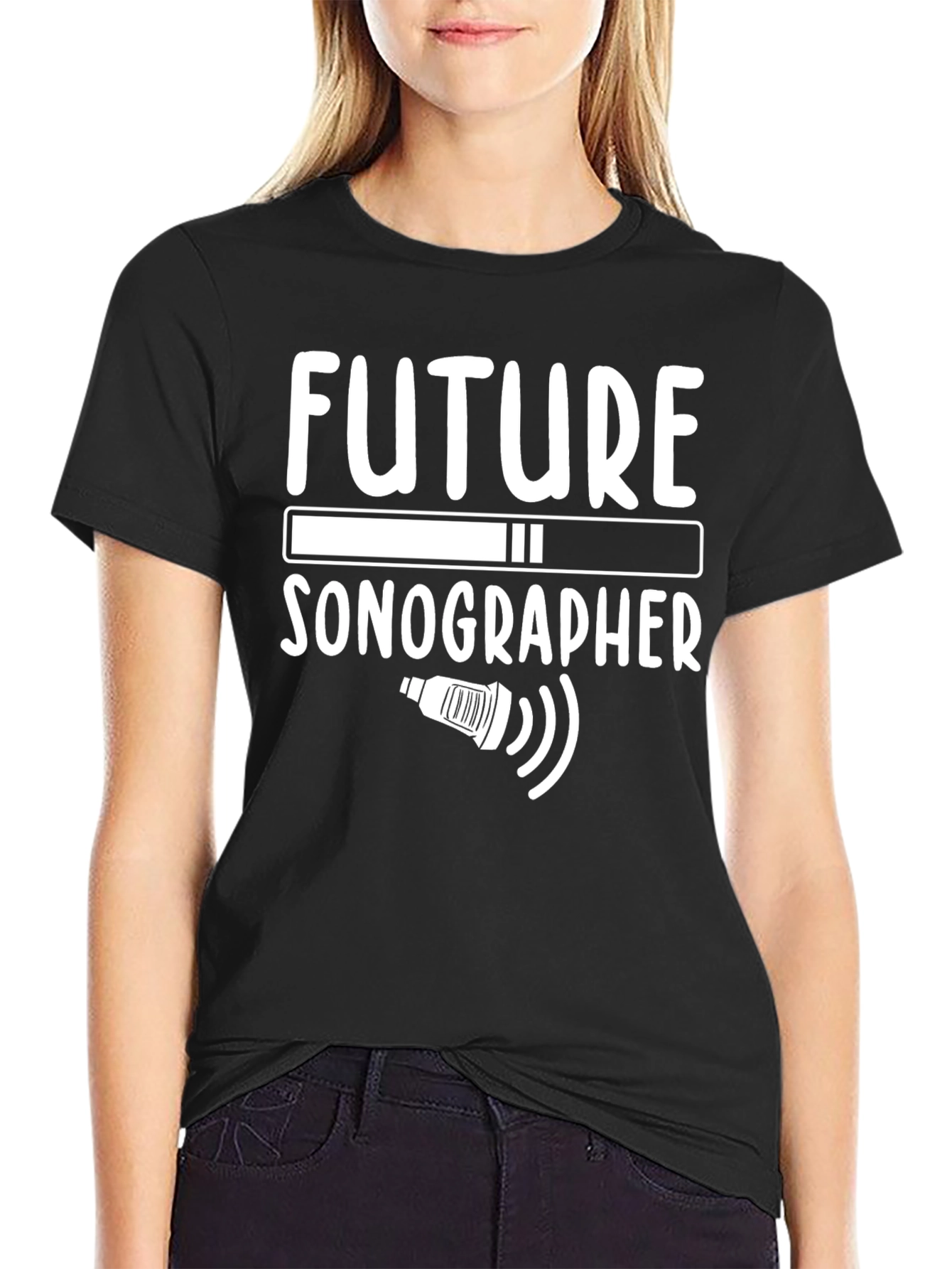 Future Sonographer T-Shirt Medical Profession Tee