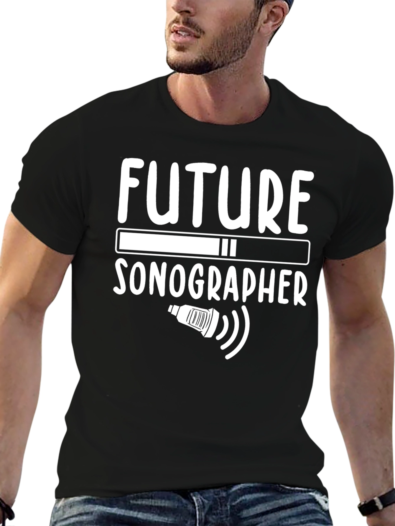 Future Sonographer T-Shirt Medical Profession Tee